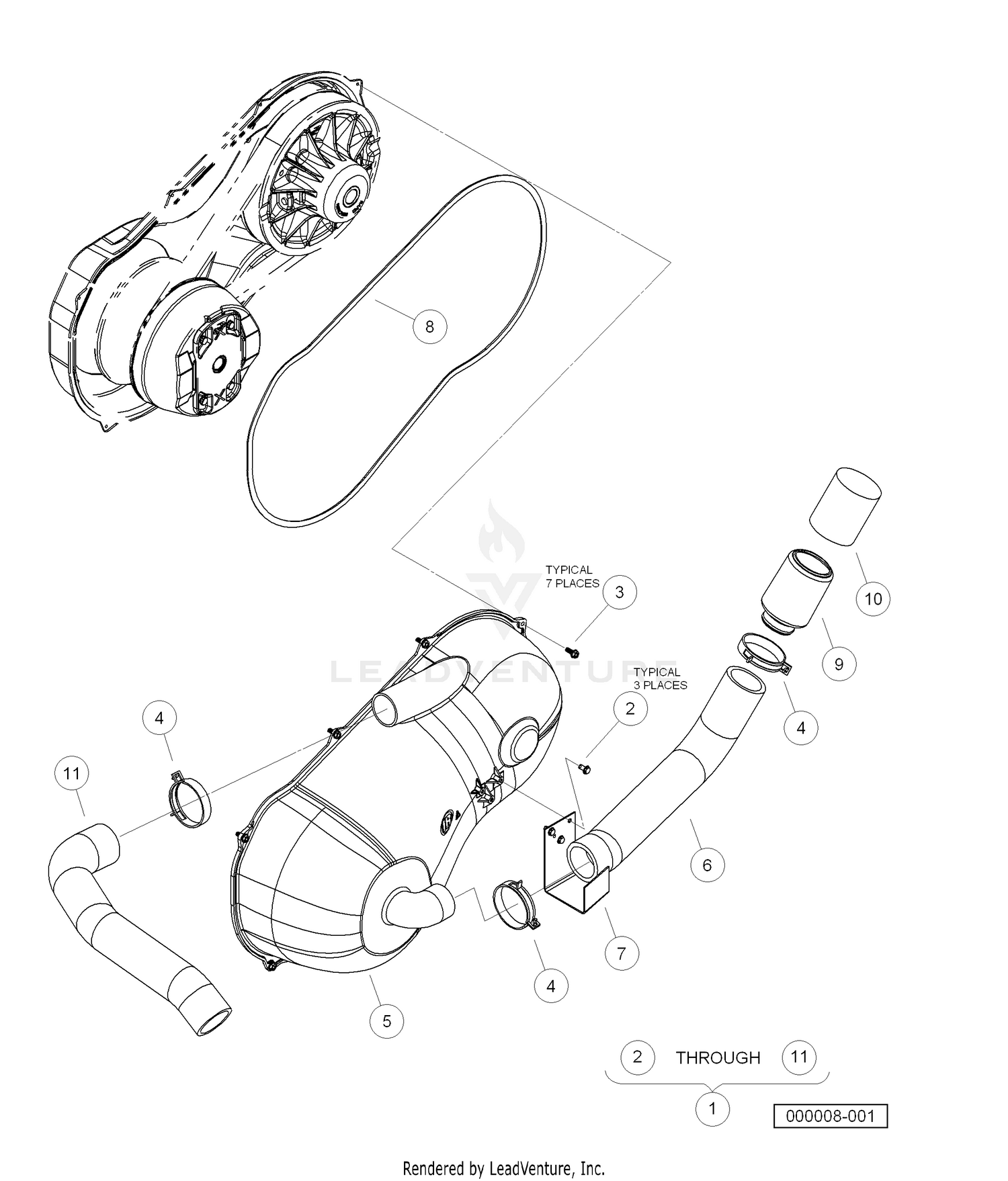 Clutch Cover (Sealed)