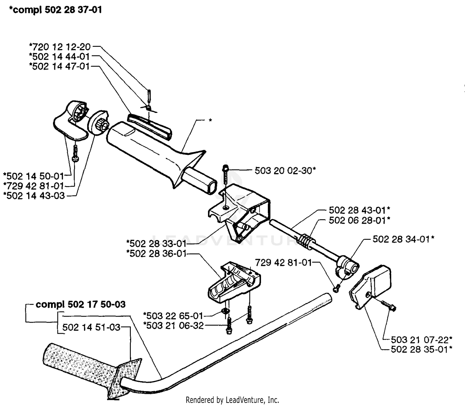 Throttle Assembly Complete