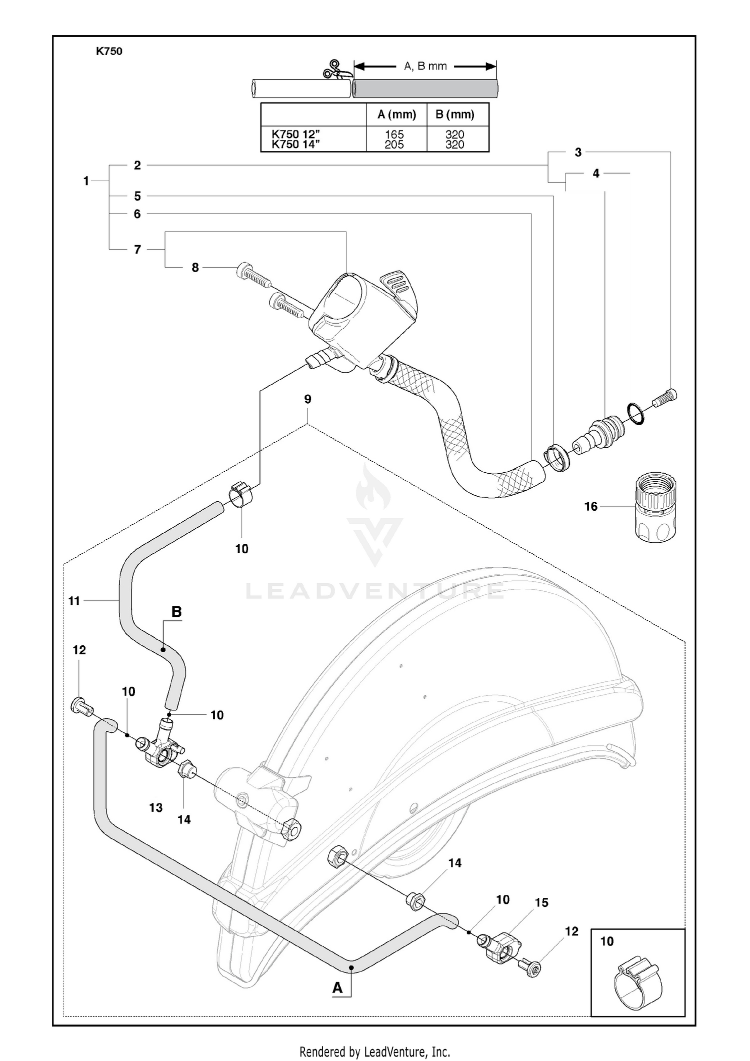 Hose Kit Valve Assy