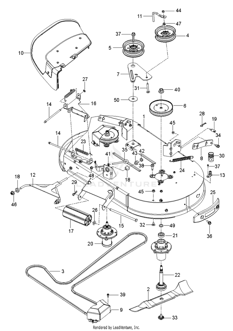 Husqvarna Z 242F 96727180200 (201801) Zero Turn Mower Parts and