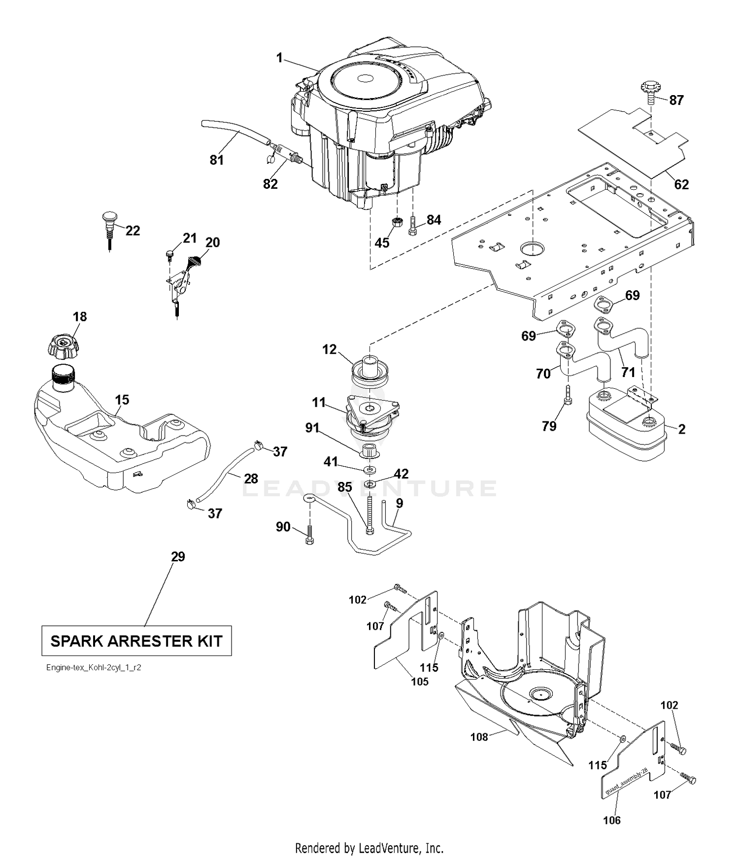 Assembly diagram