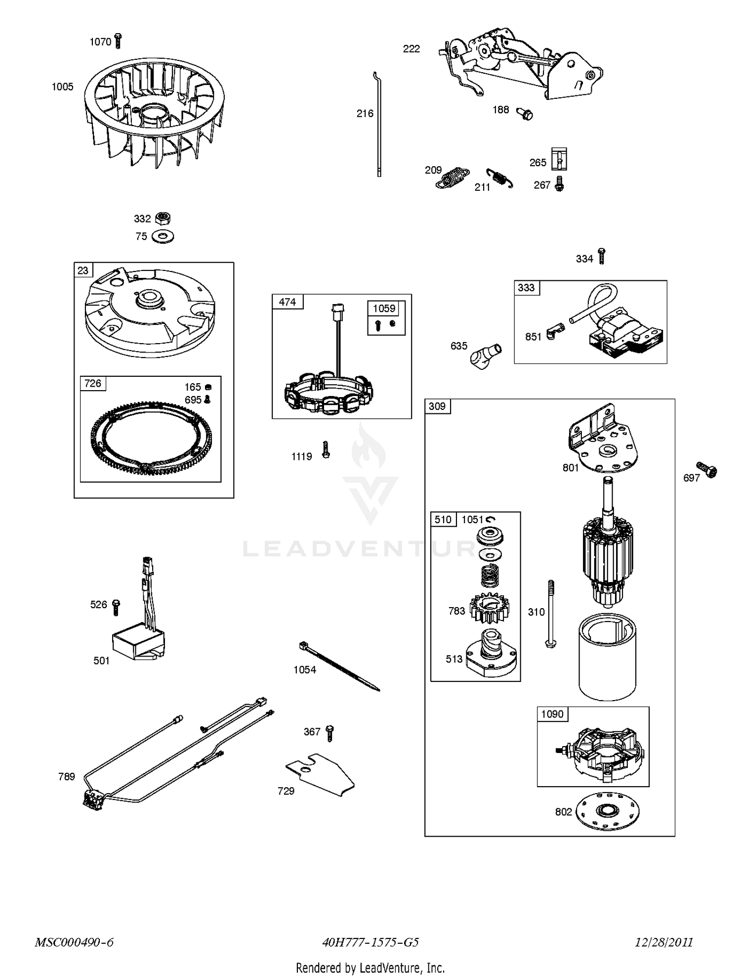 Assembly diagram
