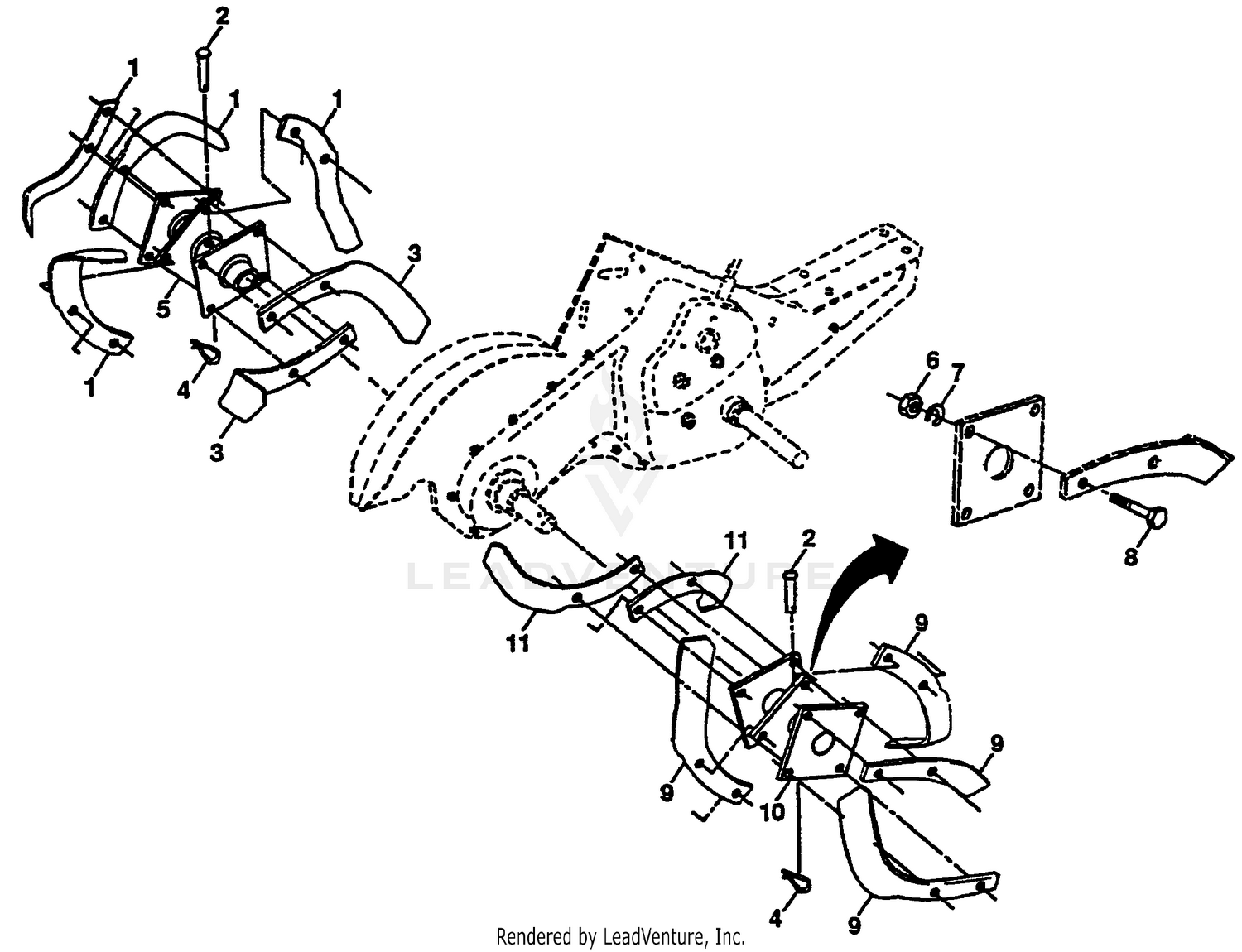 Tine Assembly