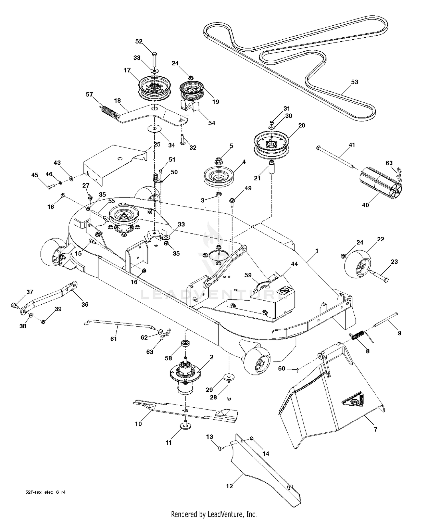 MOWER DECK / CUTTING DECK