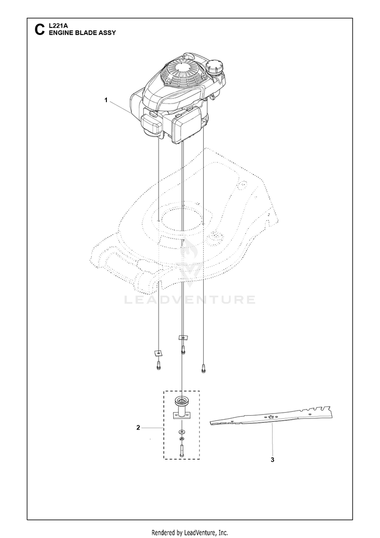 Husqvarna L 221A 967993001 (202002) Walk Behind Mower Partswarehouse