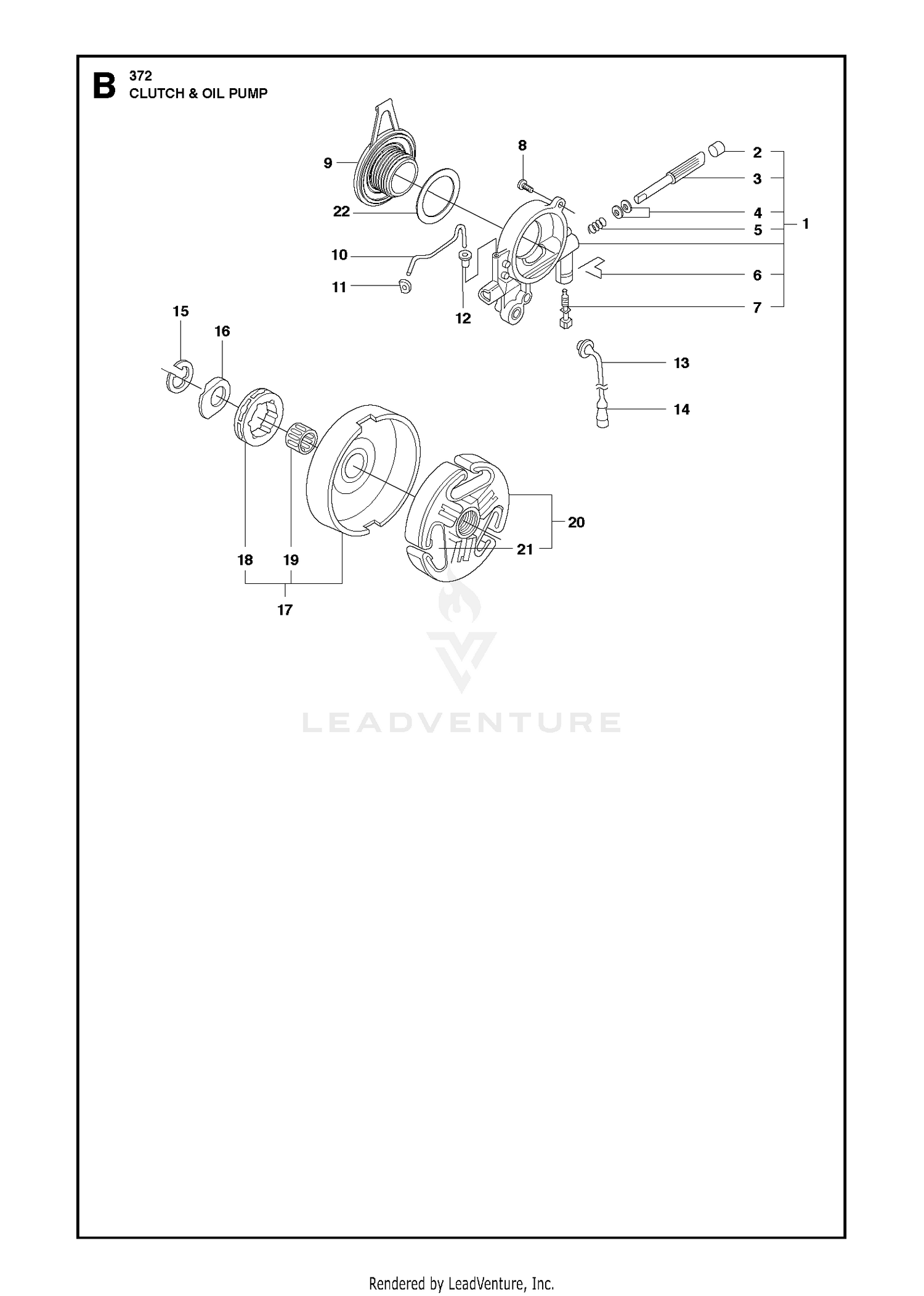 CLUTCH OIL PUMP