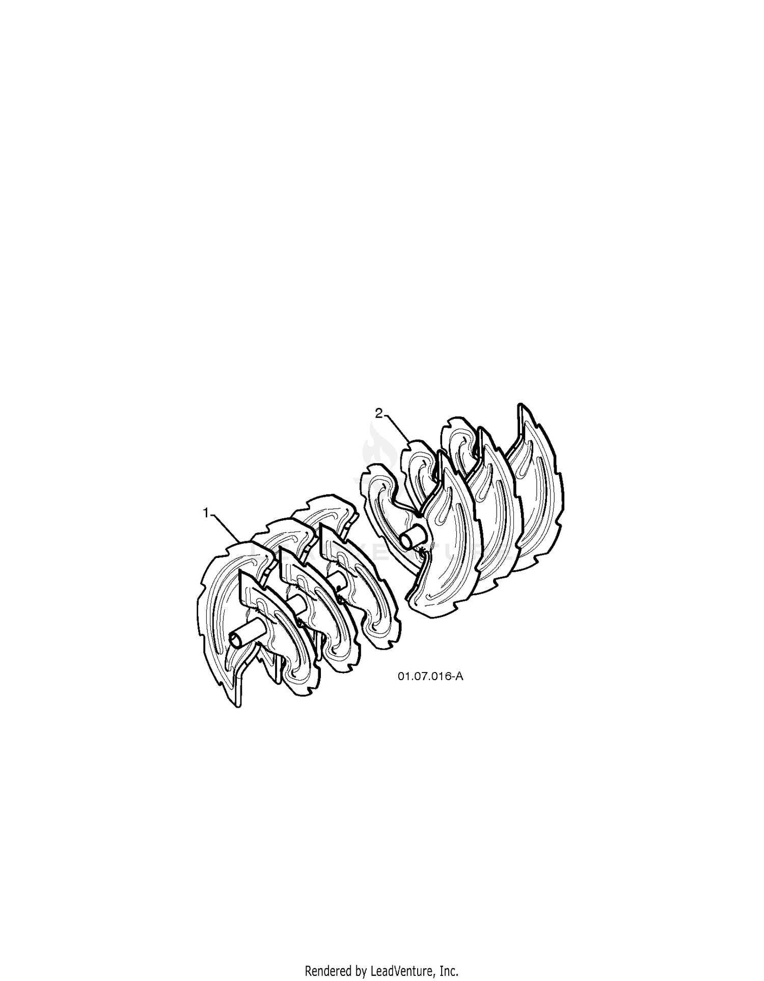 AUGER HOUSING & IMPELLER 8