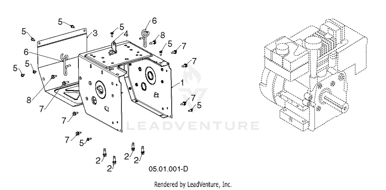 "CHASSIS, ENGINE & PULLEYS" 4