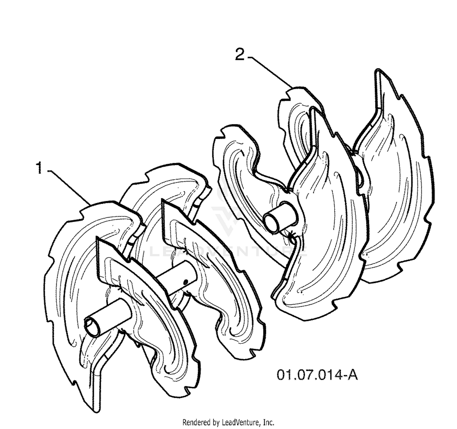 Auger Housing / Impeller Assembly
