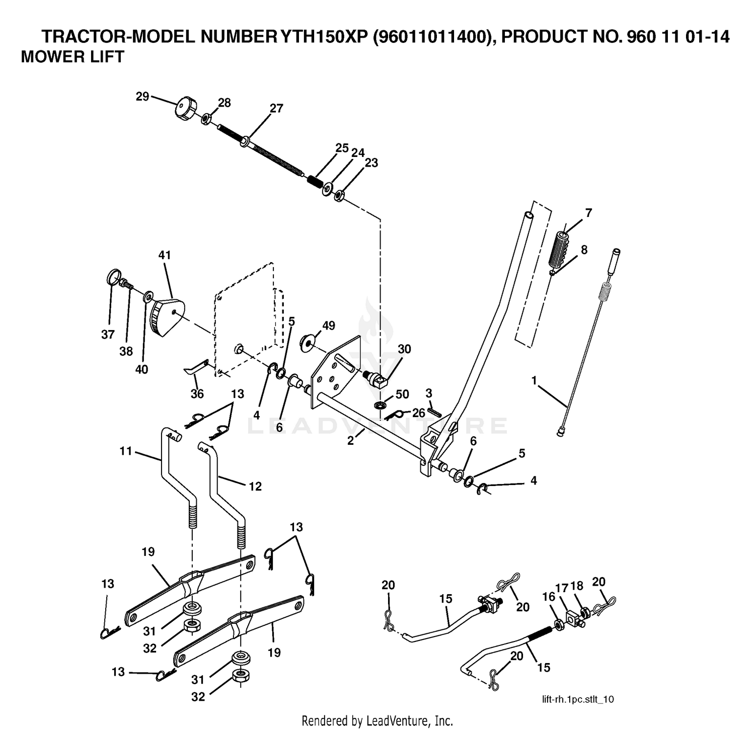 MOWER LIFT / DECK LIFT
