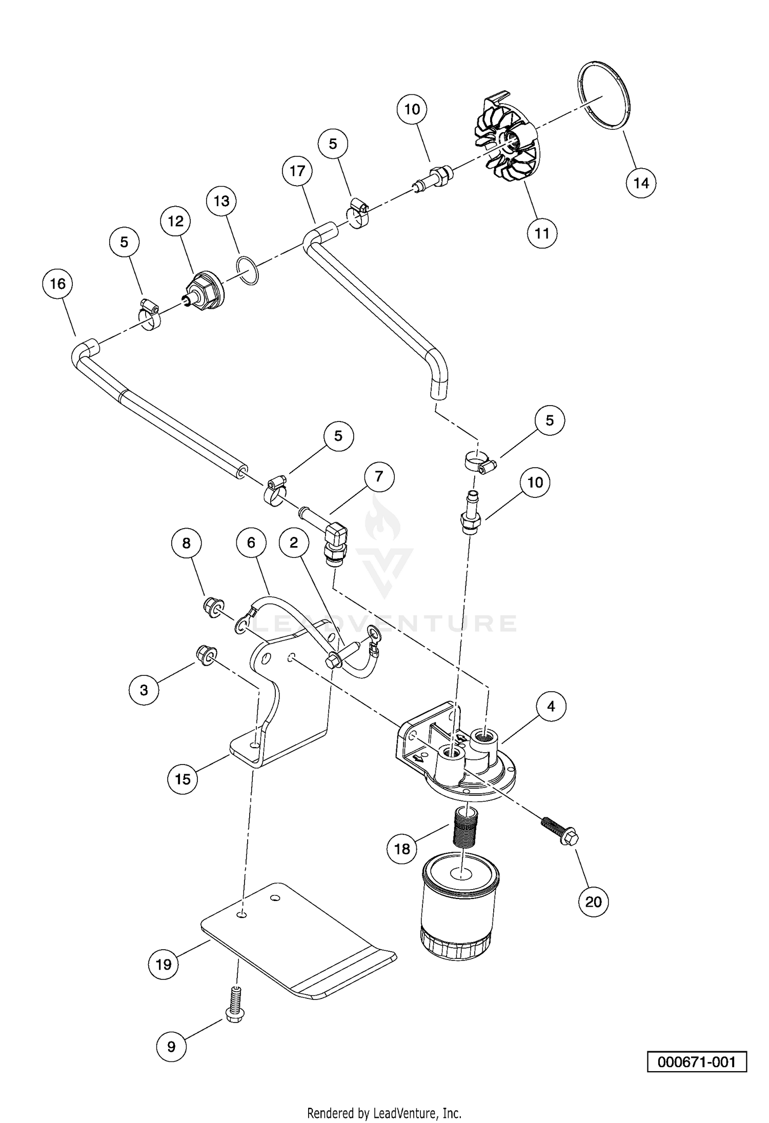 Oil Filter Adapter