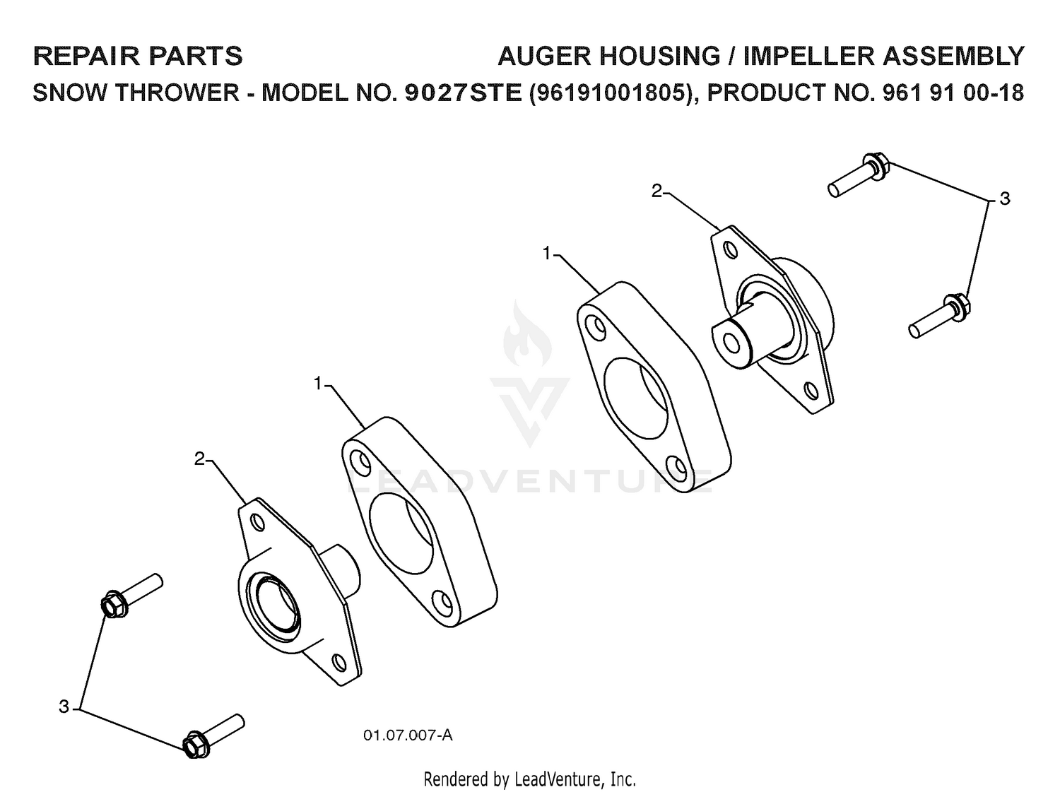 AUGER HOUSING & IMPELLER 4