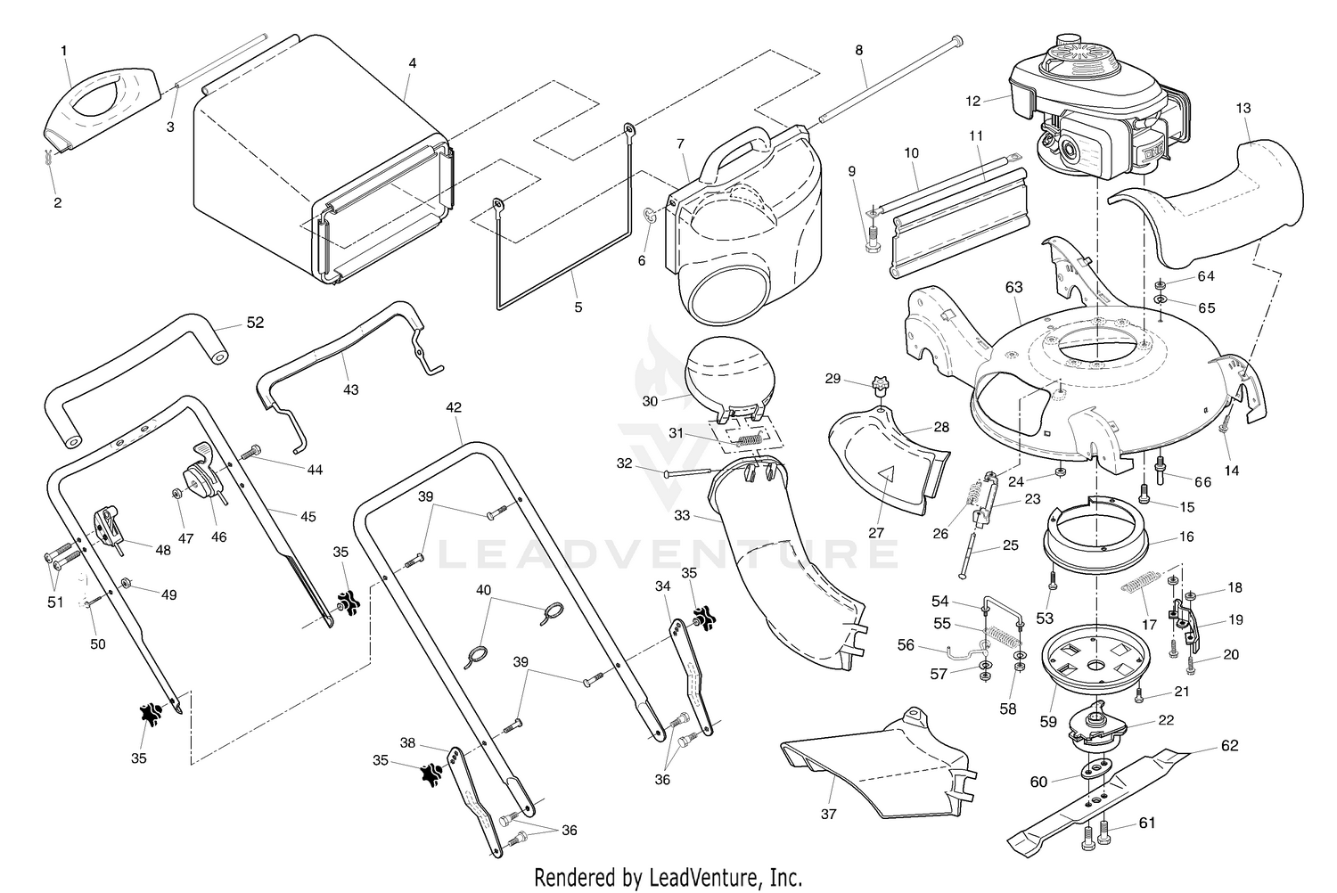 Handle & Bag Assembly