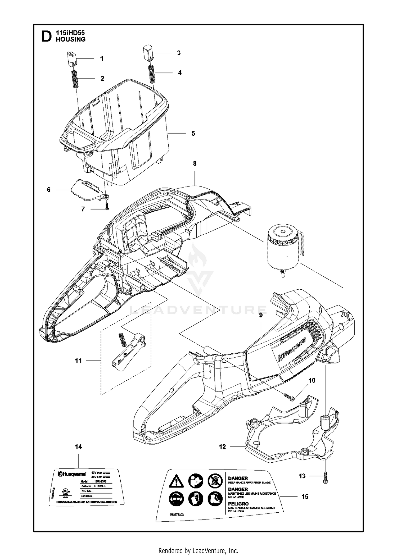 Assembly diagram