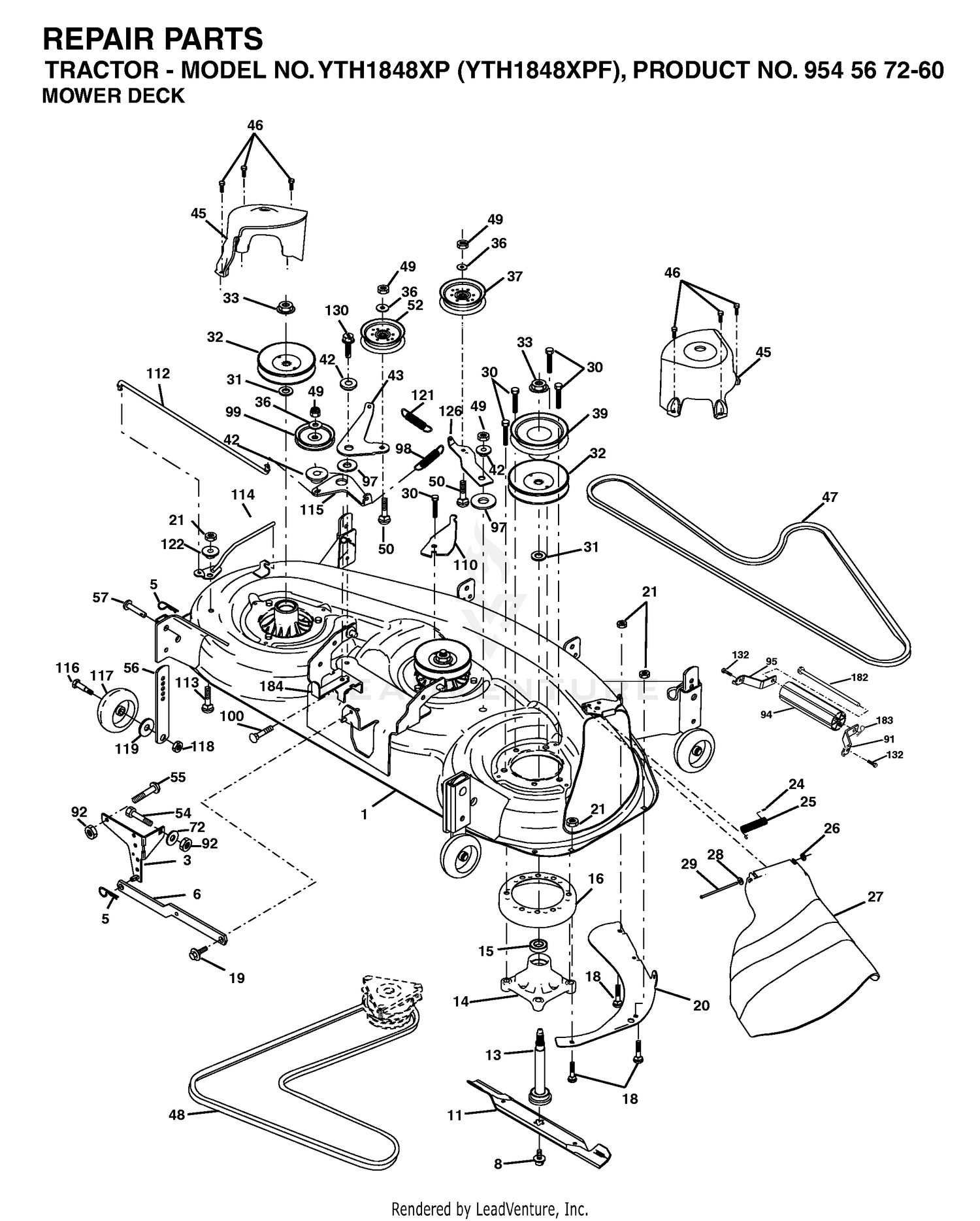 MOWER DECK / CUTTING DECK