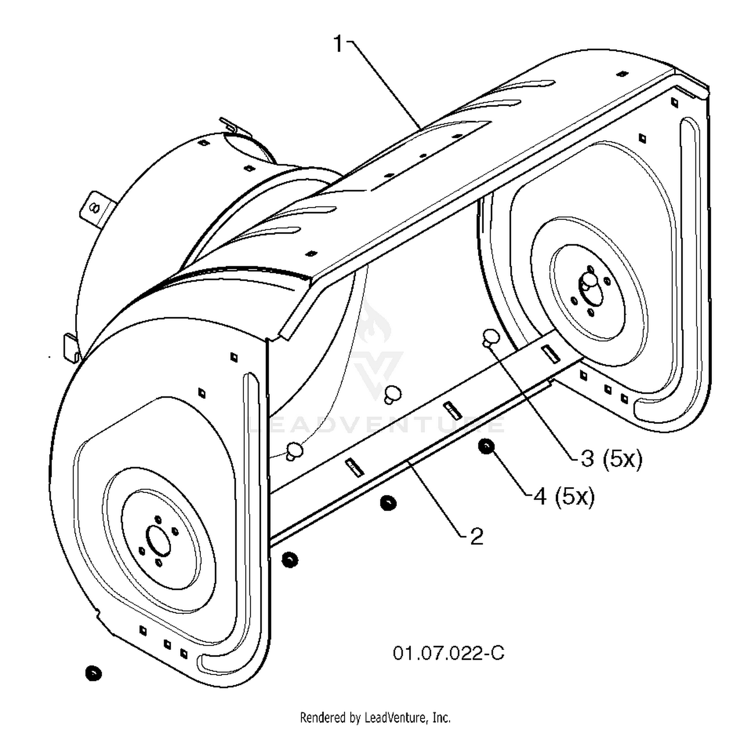 AUGER HOUSING & IMPELLER 6