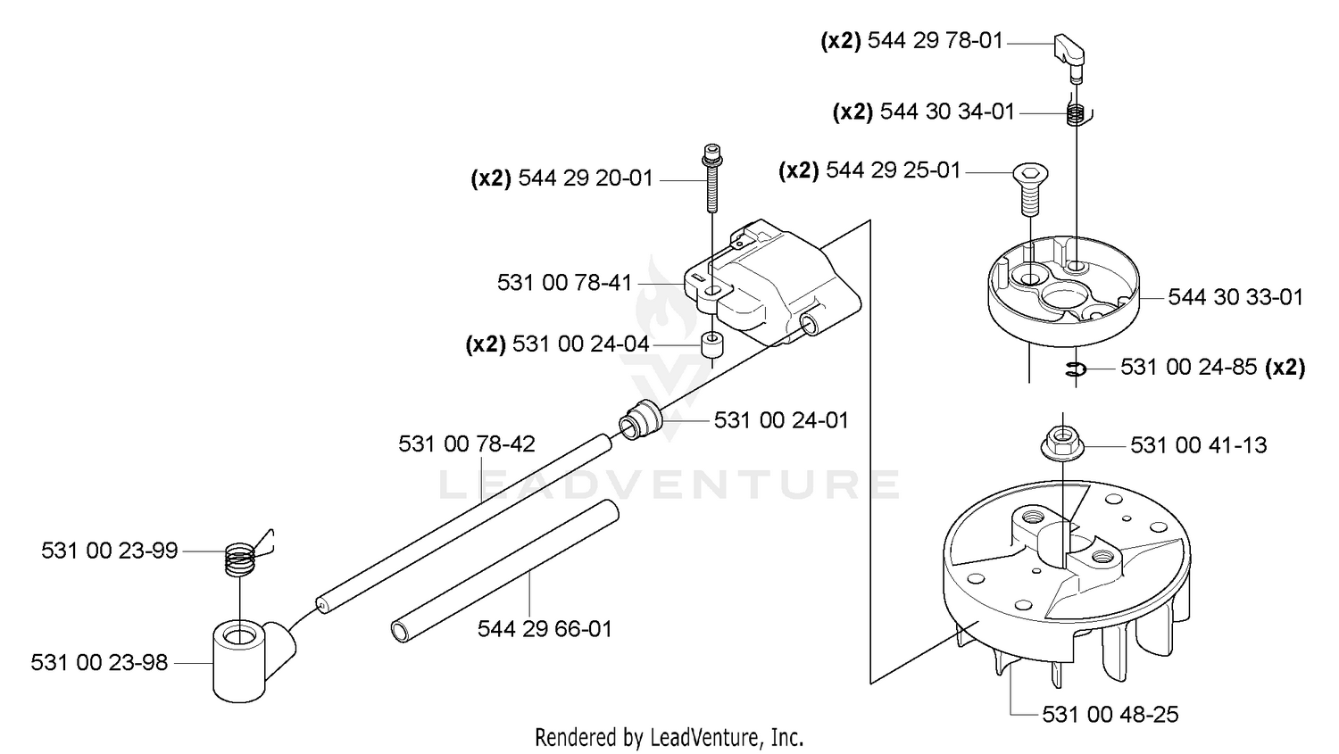 Igniton/Flywheel/Cylinder