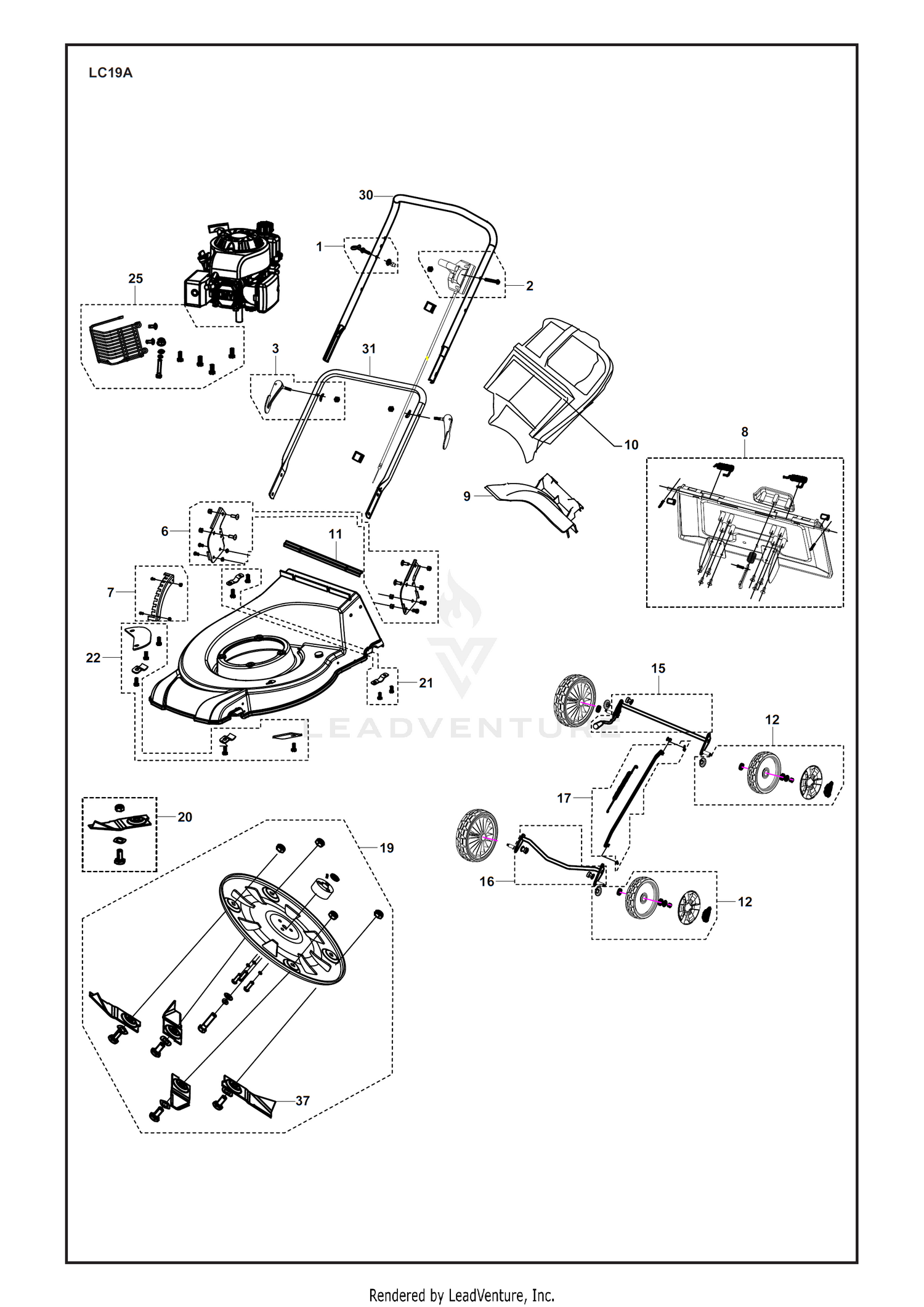 Assembly diagram