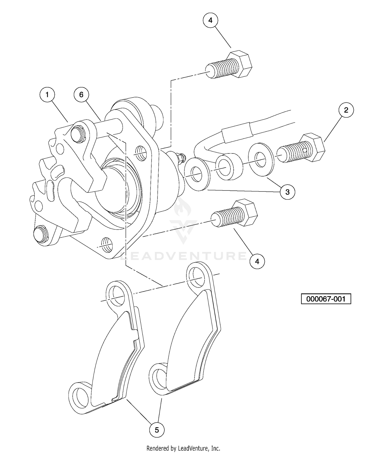 Front Brake Assembly