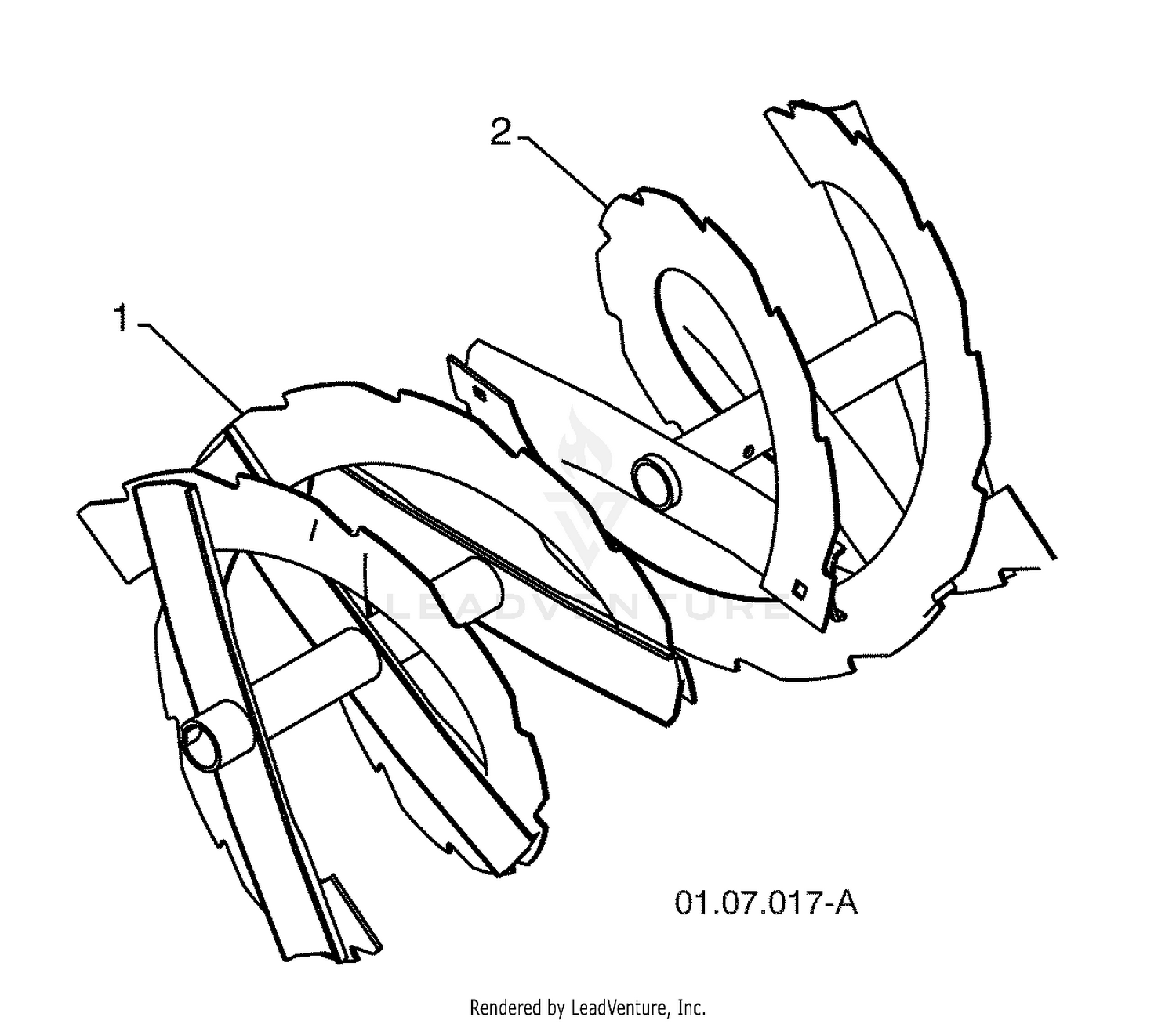 Auger Housing / Impeller Assemble - B