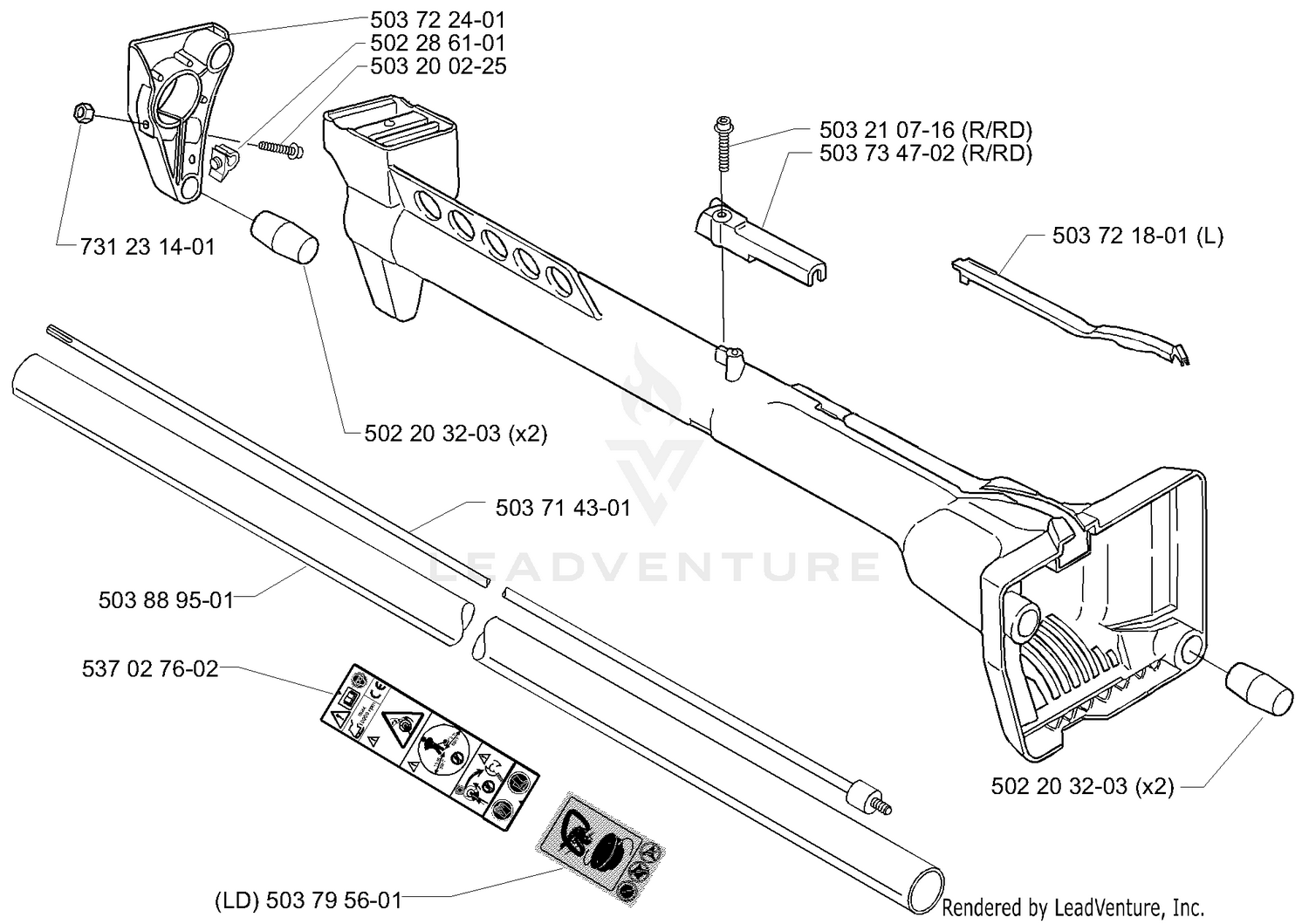 232/240 Shaft/Tube/Housing
