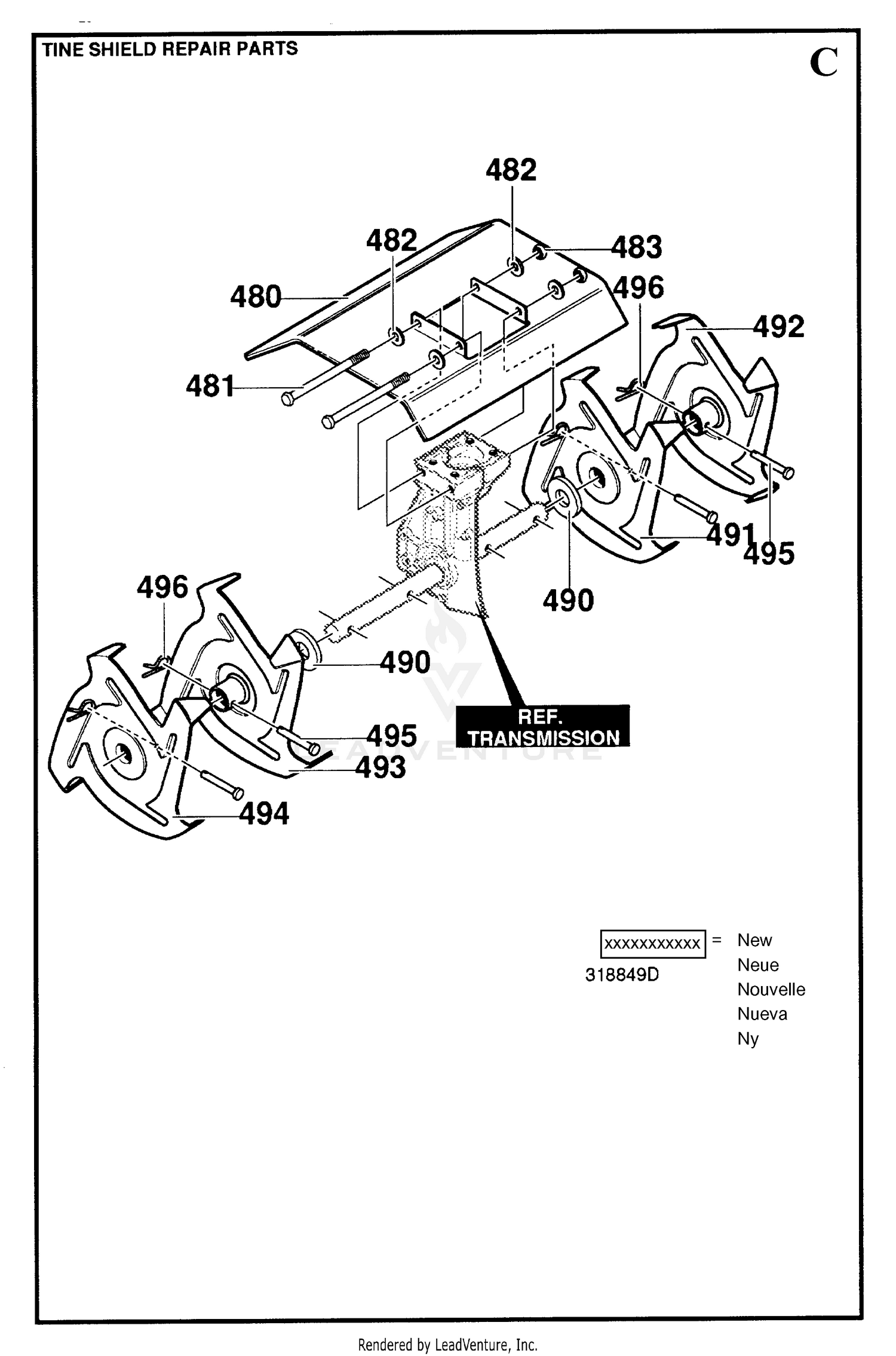 TINE ASSEMBLY