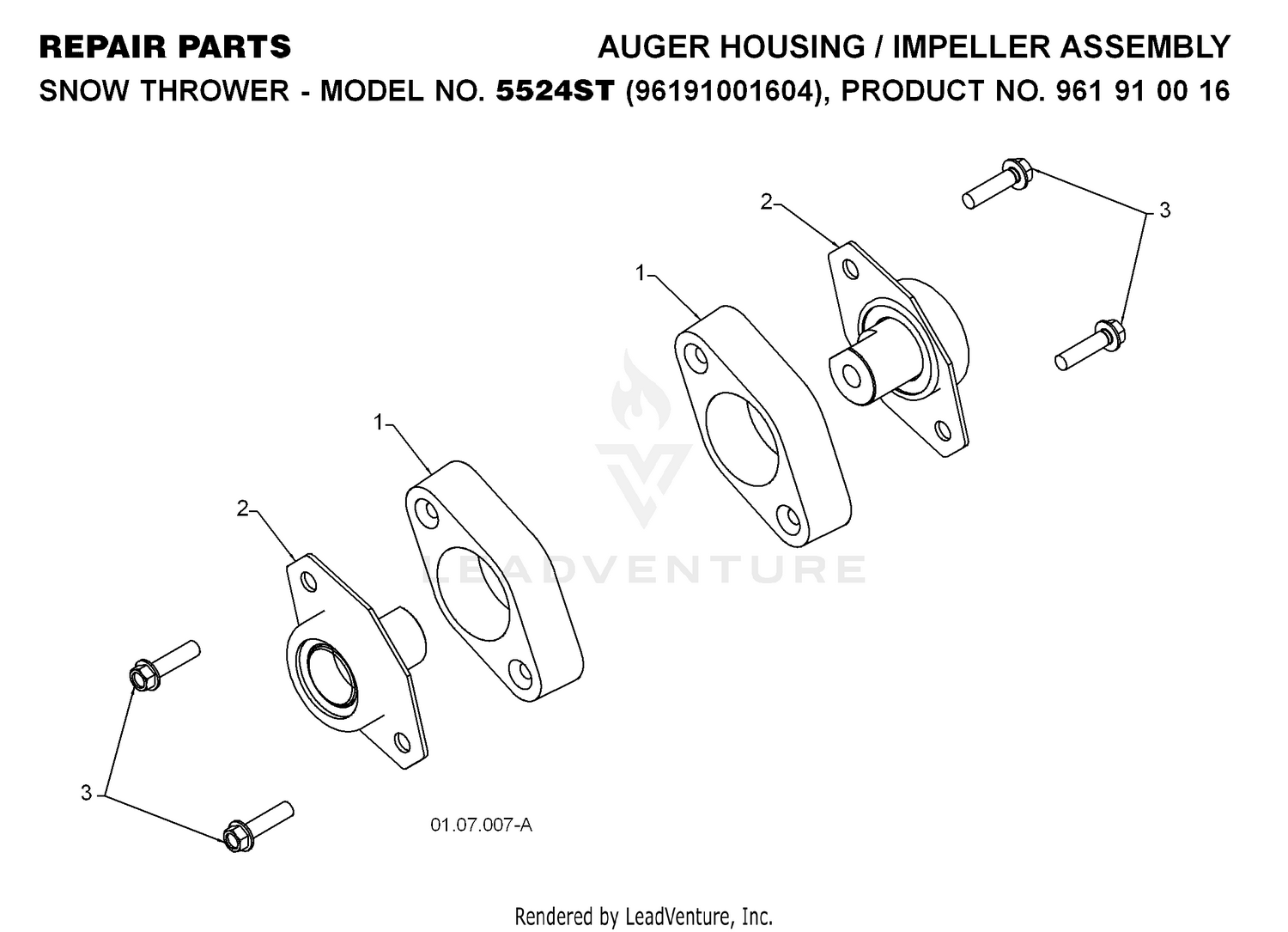AUGER HOUSING & IMPELLER 4
