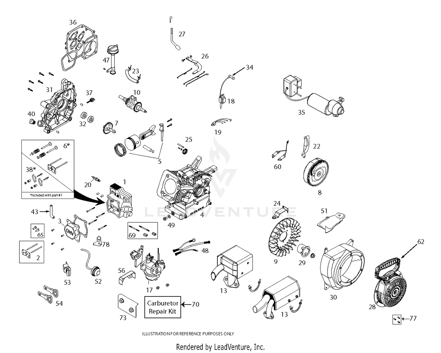 Assembly diagram