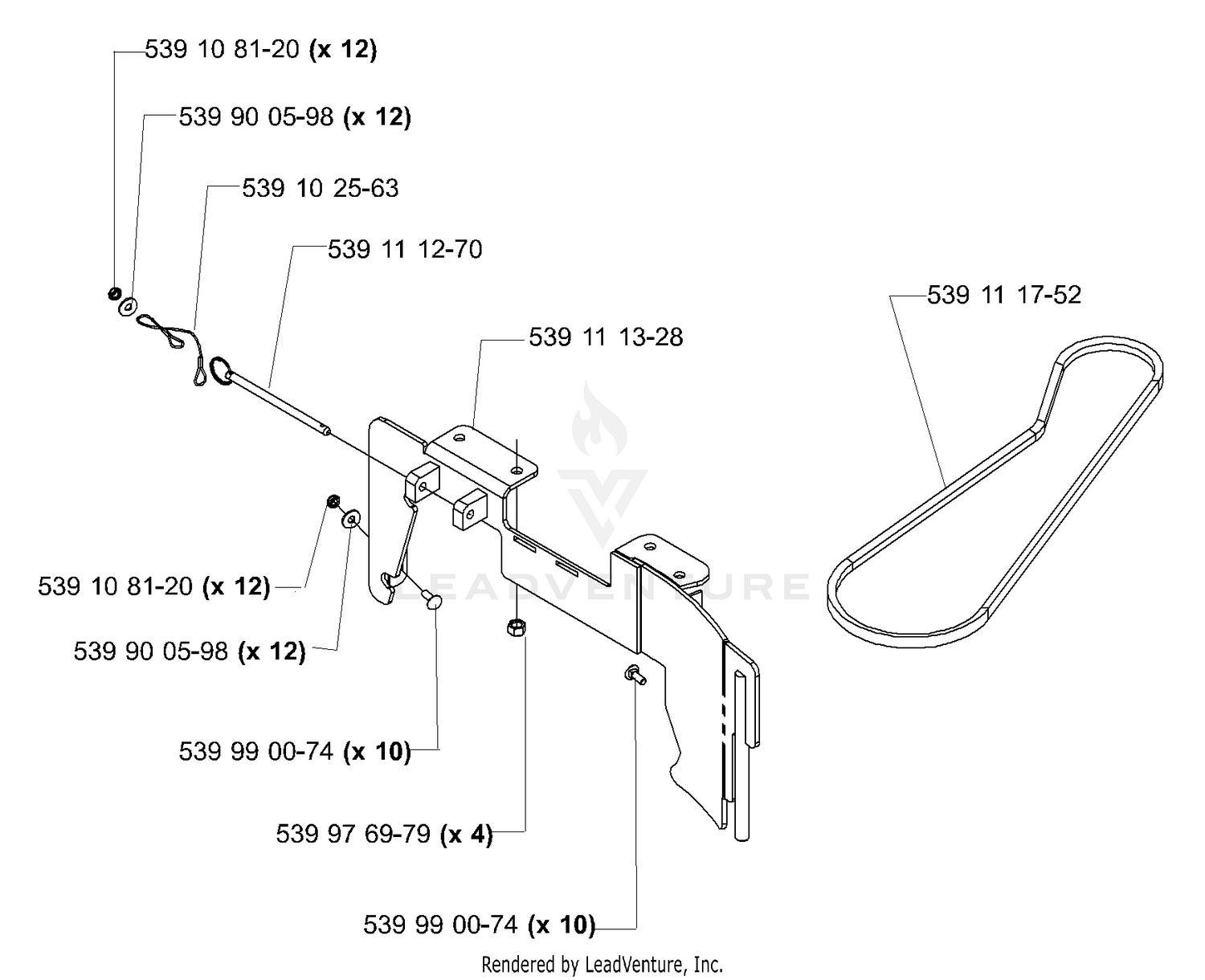 Accessory Collection Blower 72" (Part 2)