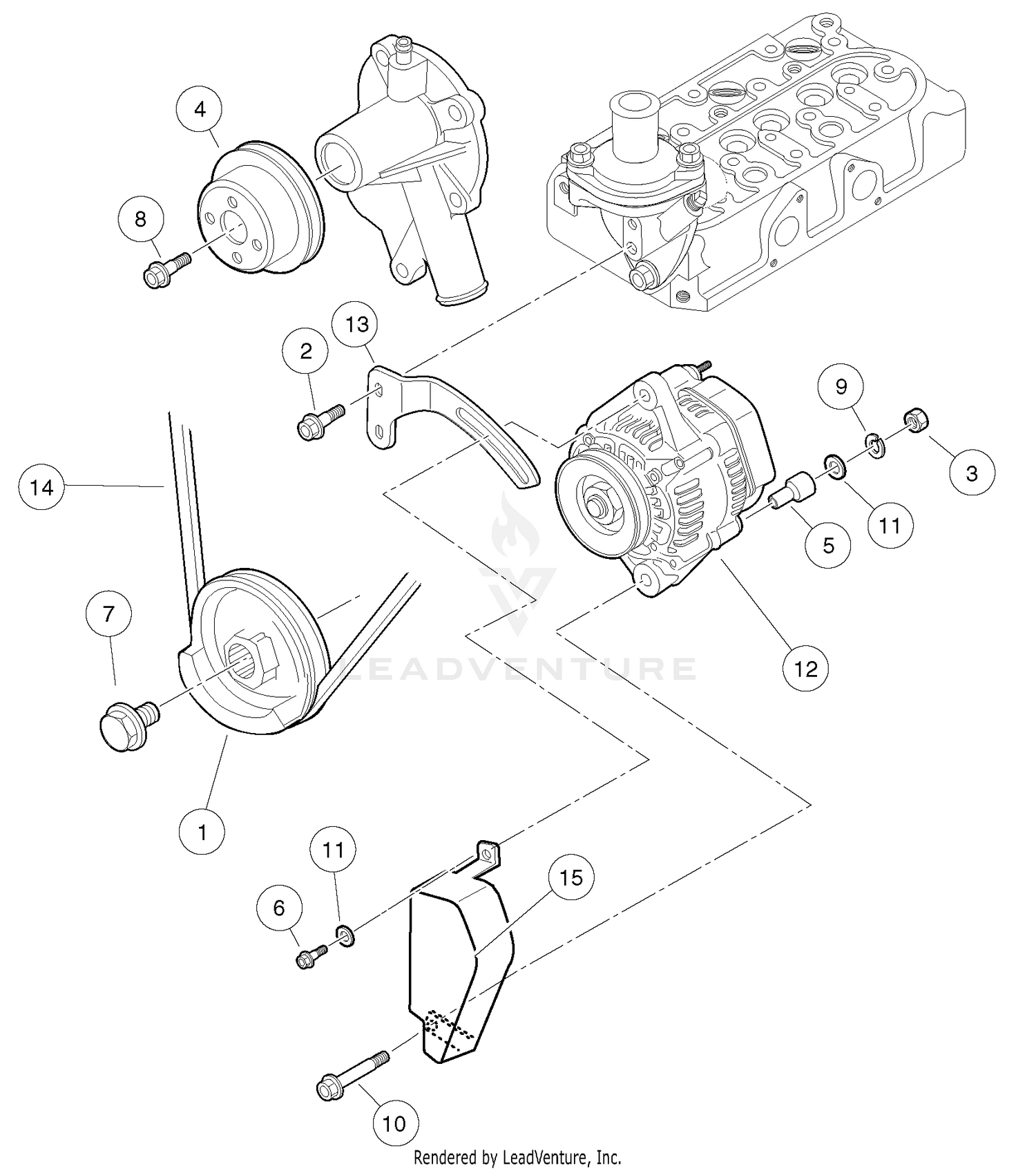 60-Amp Alternator