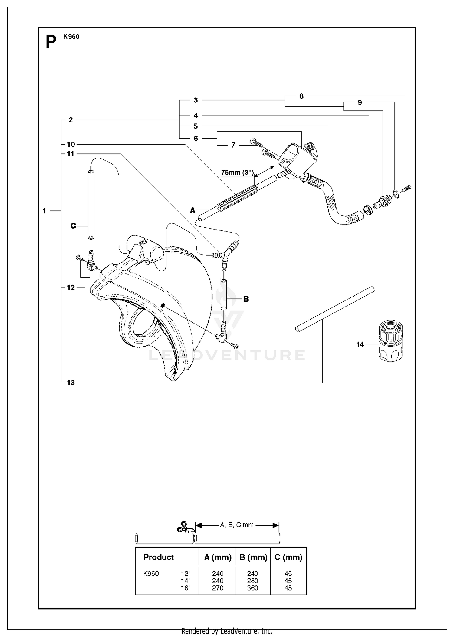 WATER HOSE KIT