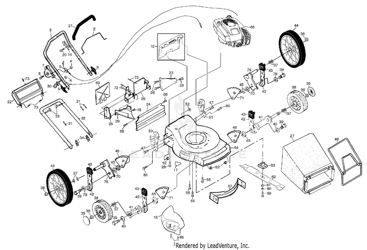 Husqvarna 560 HT (954140057B) (1998-07) Walk Mower - PartsWarehouse