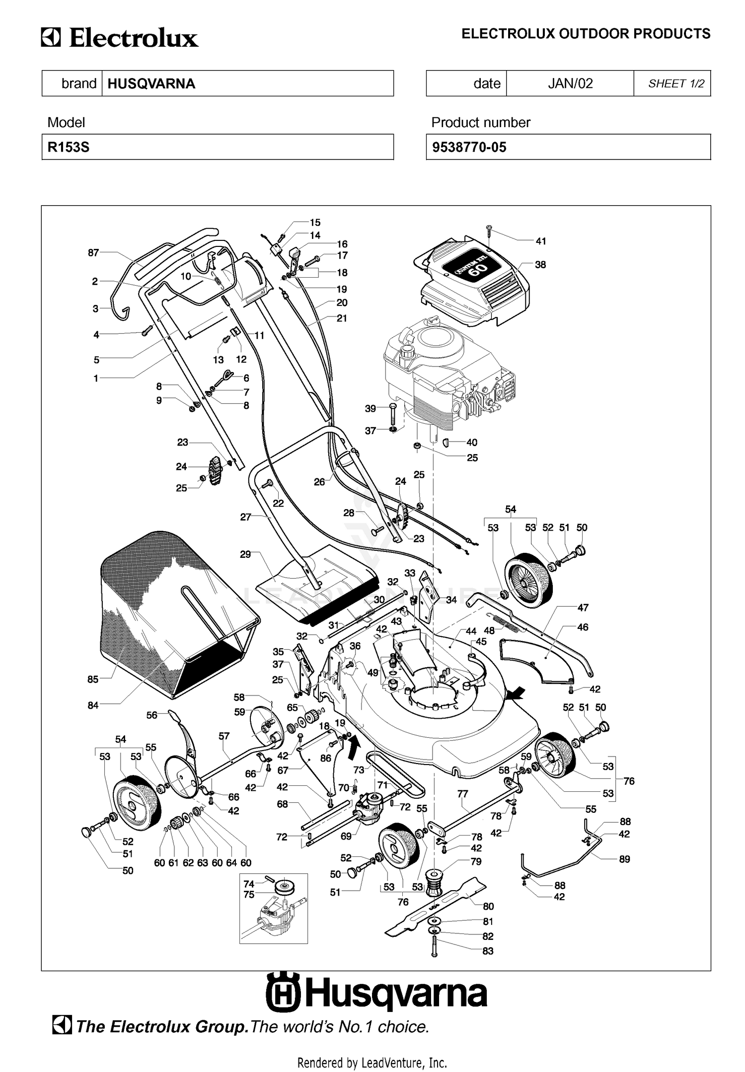Assembly diagram