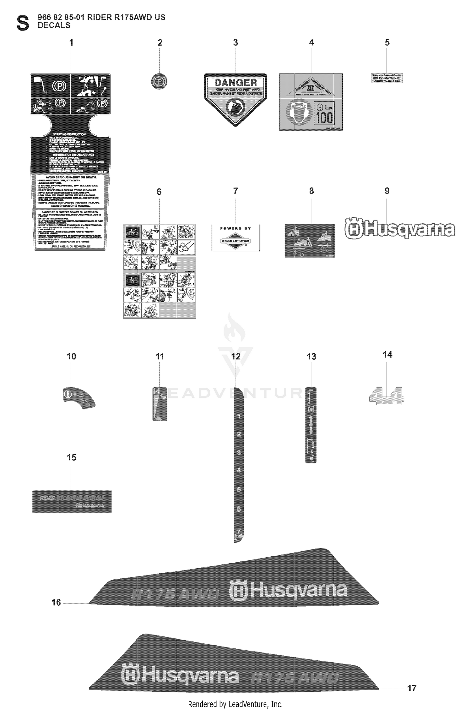 Assembly diagram