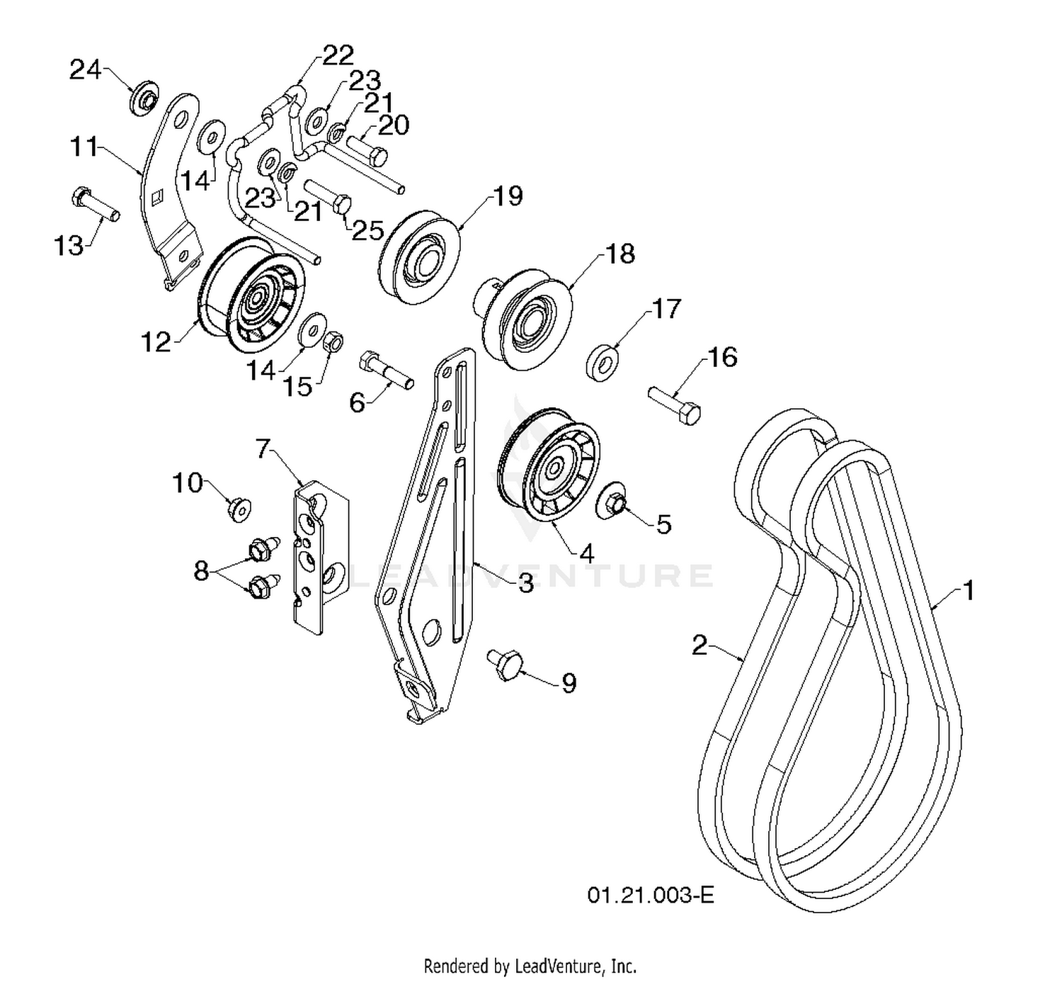 "CHASSIS, ENGINE & PULLEYS" 4