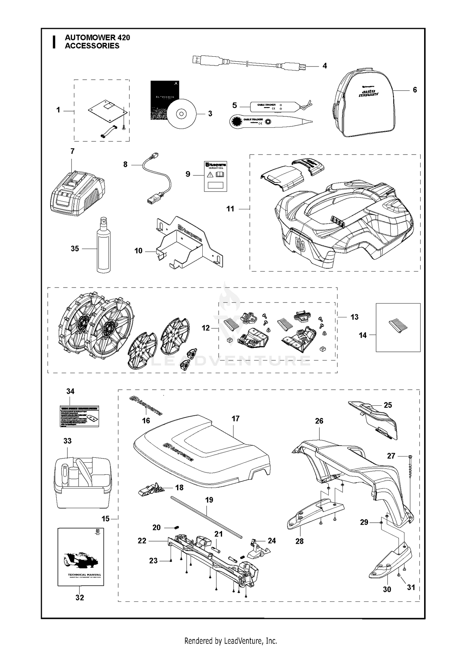 Assembly diagram