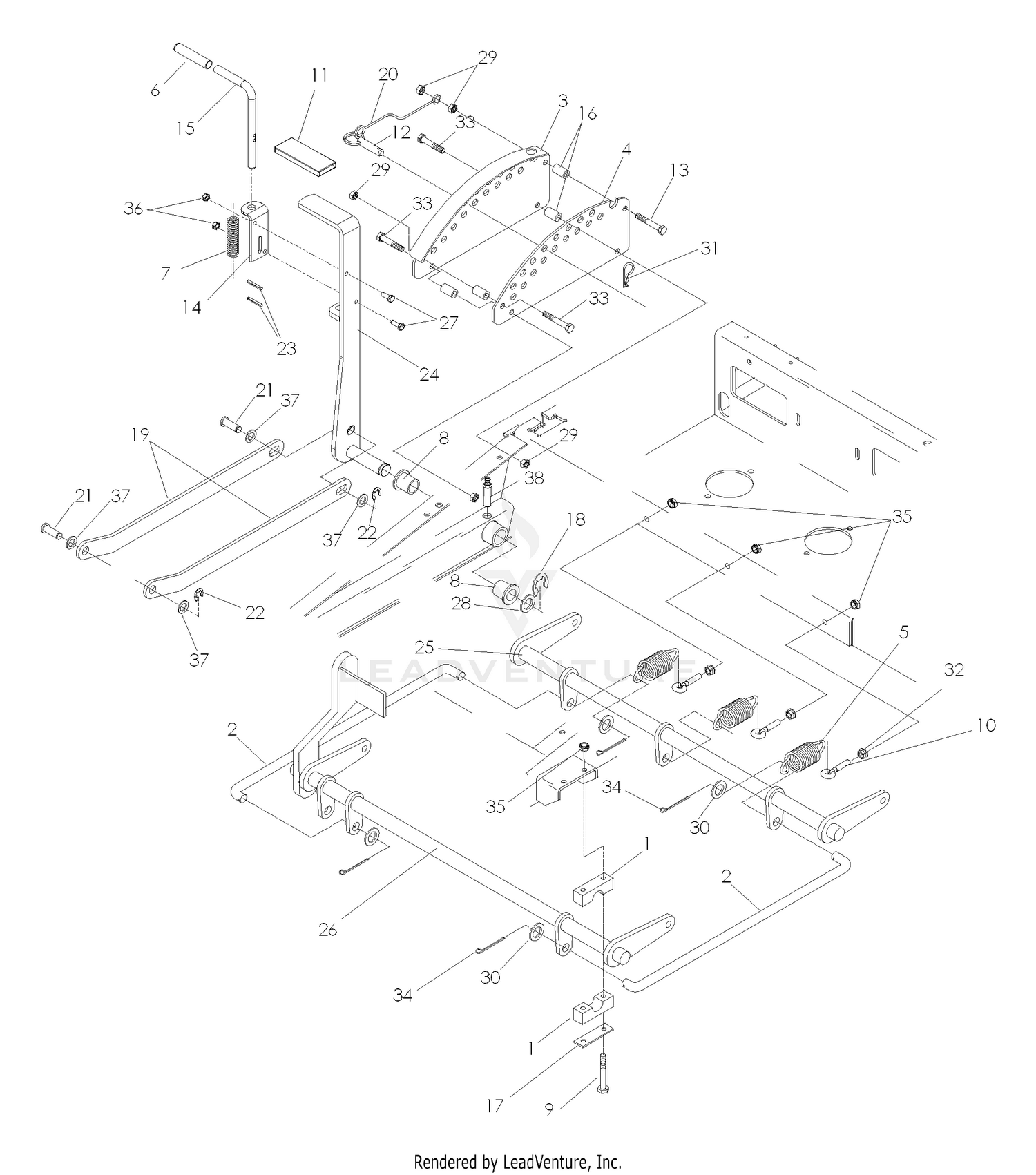 Mower Lift / Deck Lift