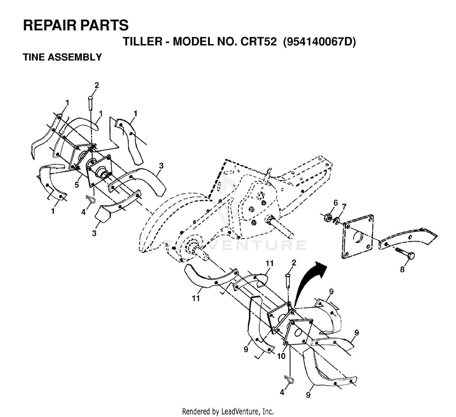 TINE ASSEMBLY