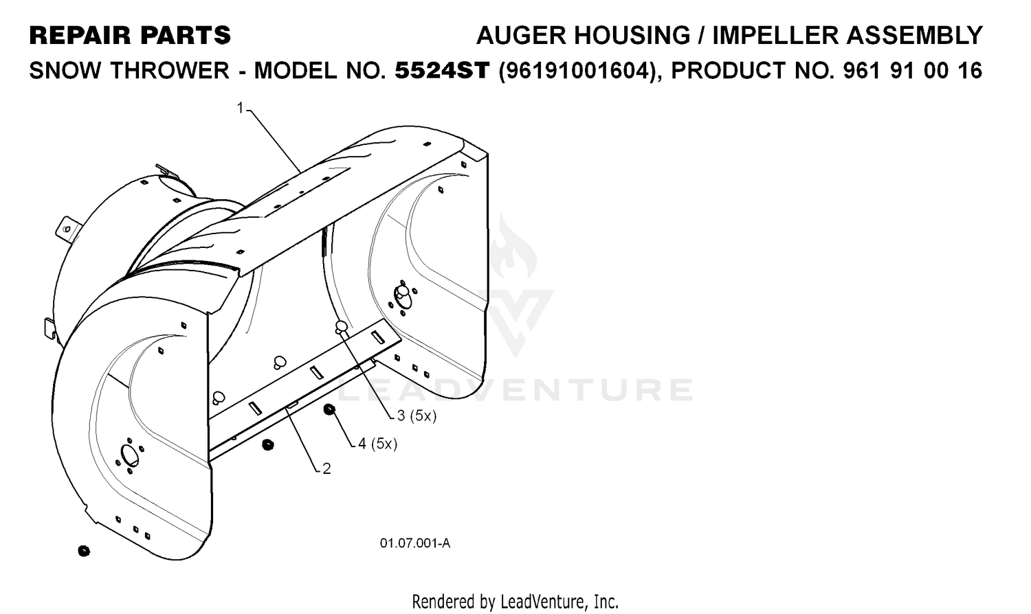 AUGER HOUSING & IMPELLER 2