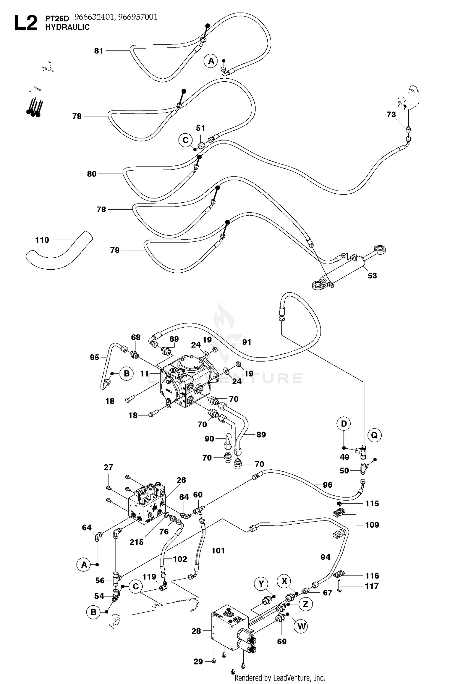 HYDRAULIC PUMP - MOTOR