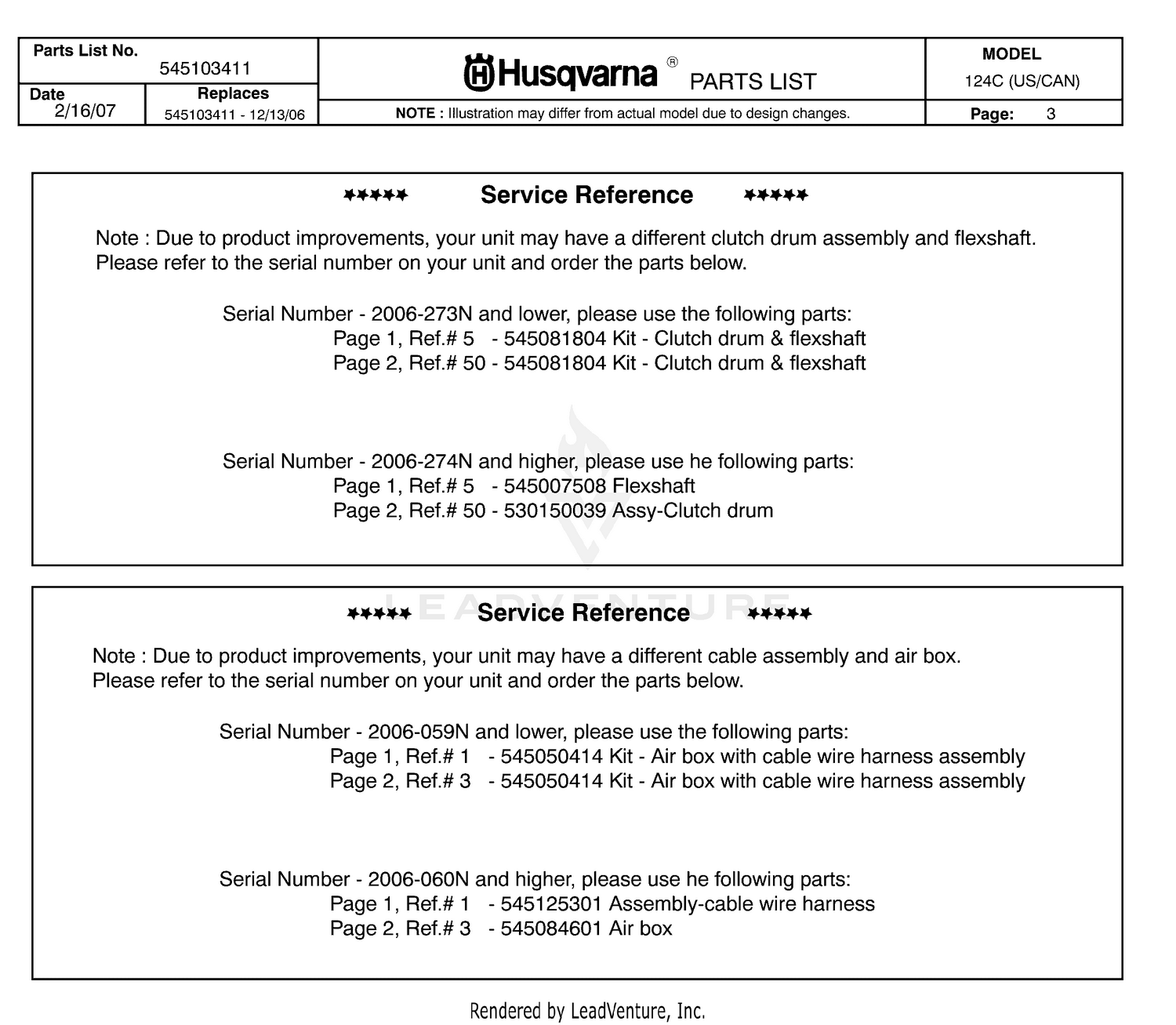 Service Reference