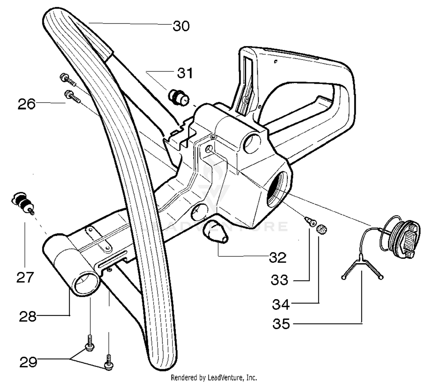 Fuel Tank/Handles