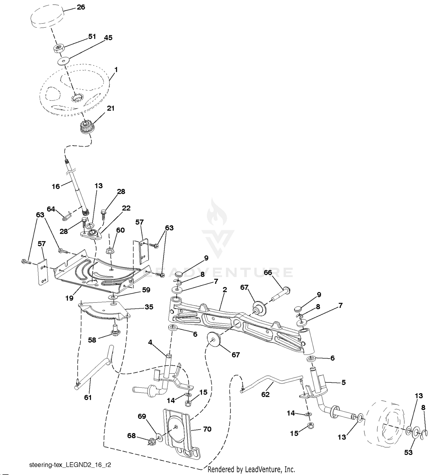 Steering assembly