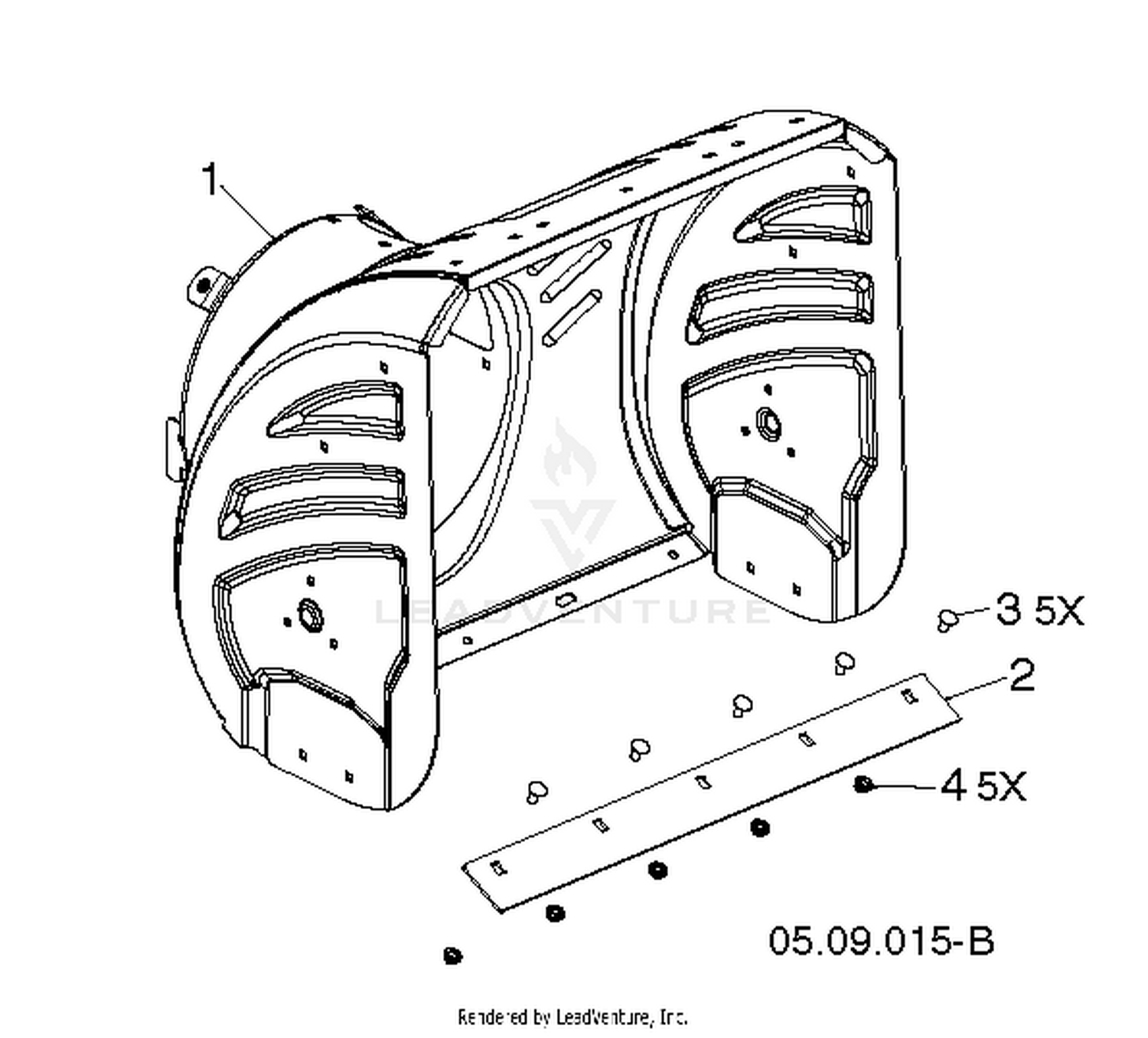 AUGER HOUSING & IMPELLER 5
