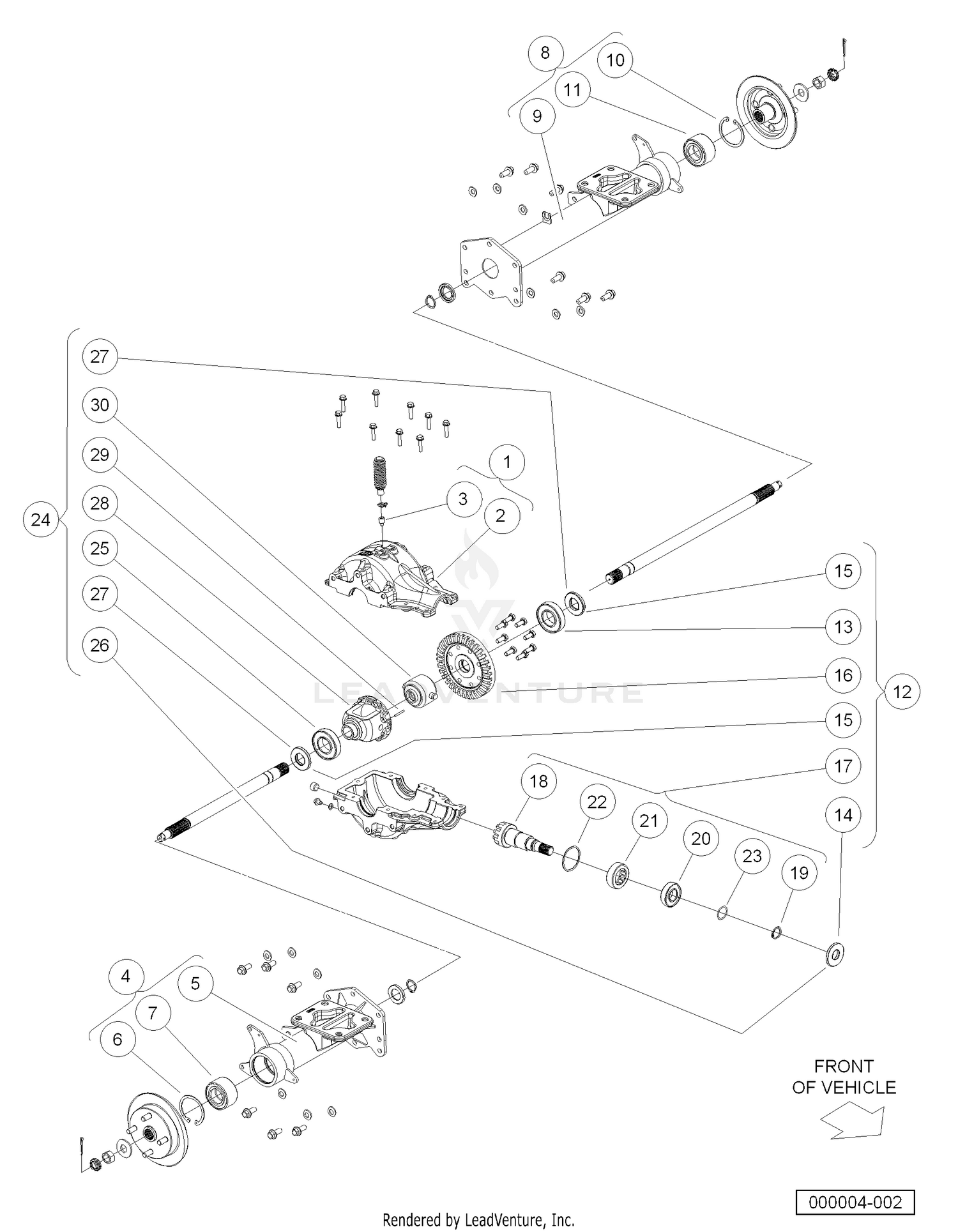 Rear Differential (Part B)