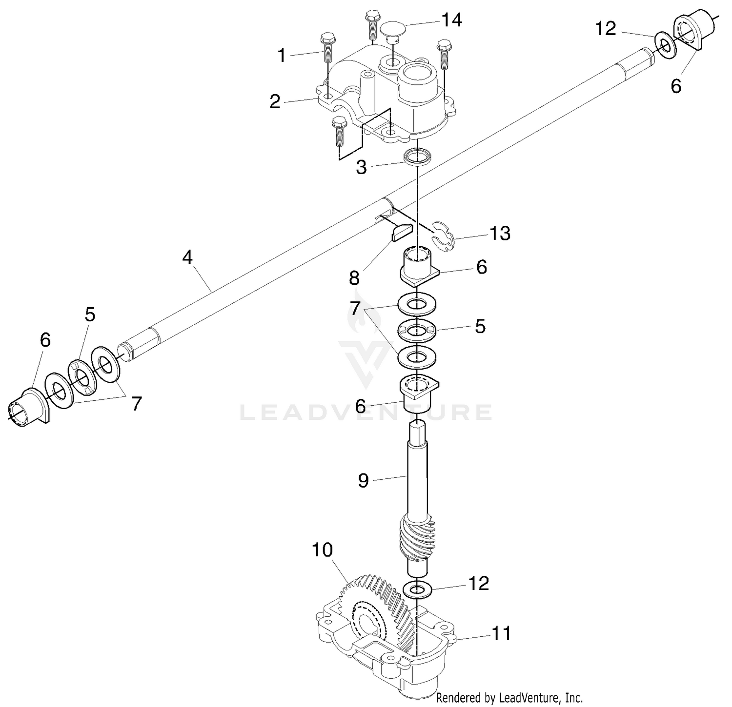 Gear Case Assembly