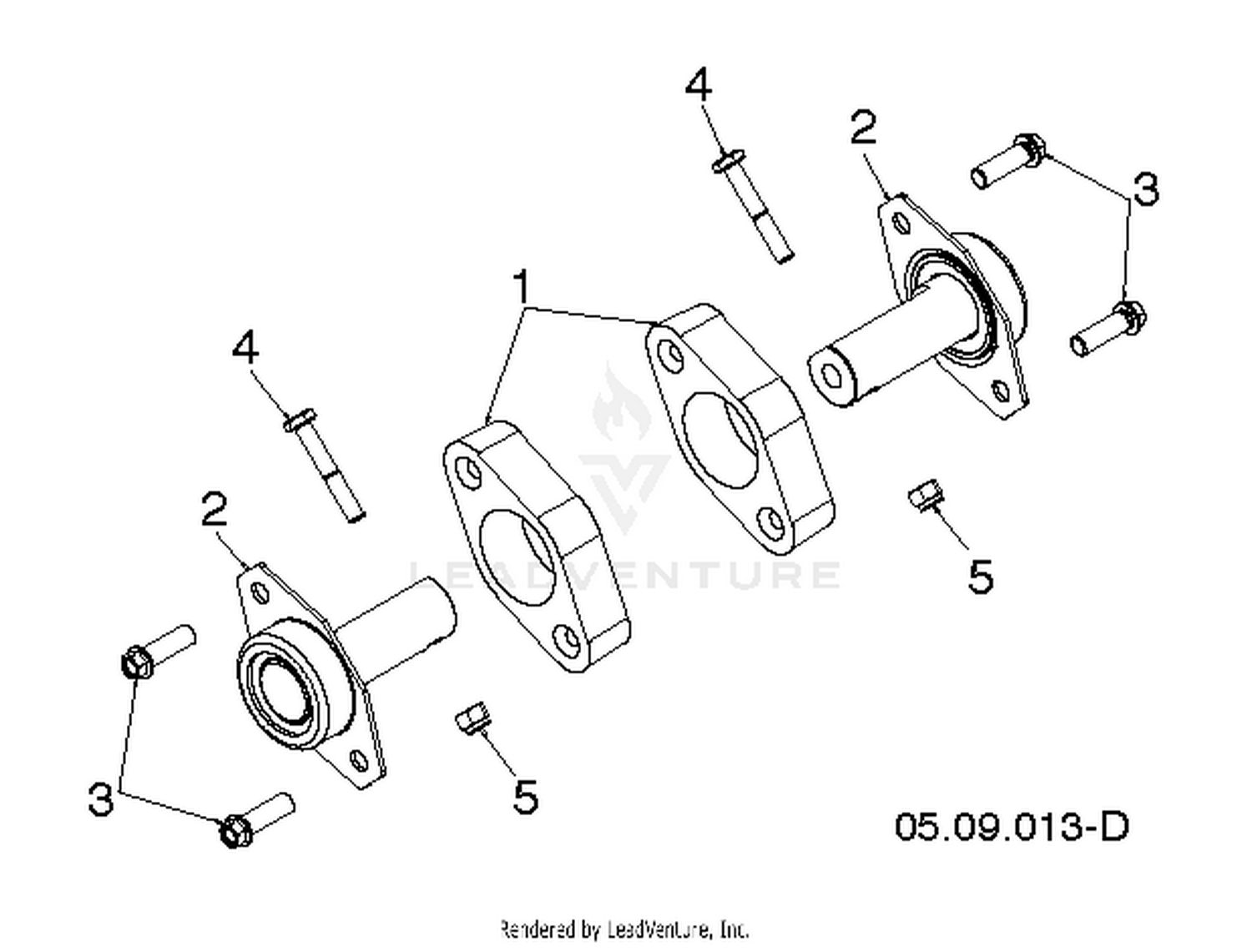 AUGER HOUSING & IMPELLER
