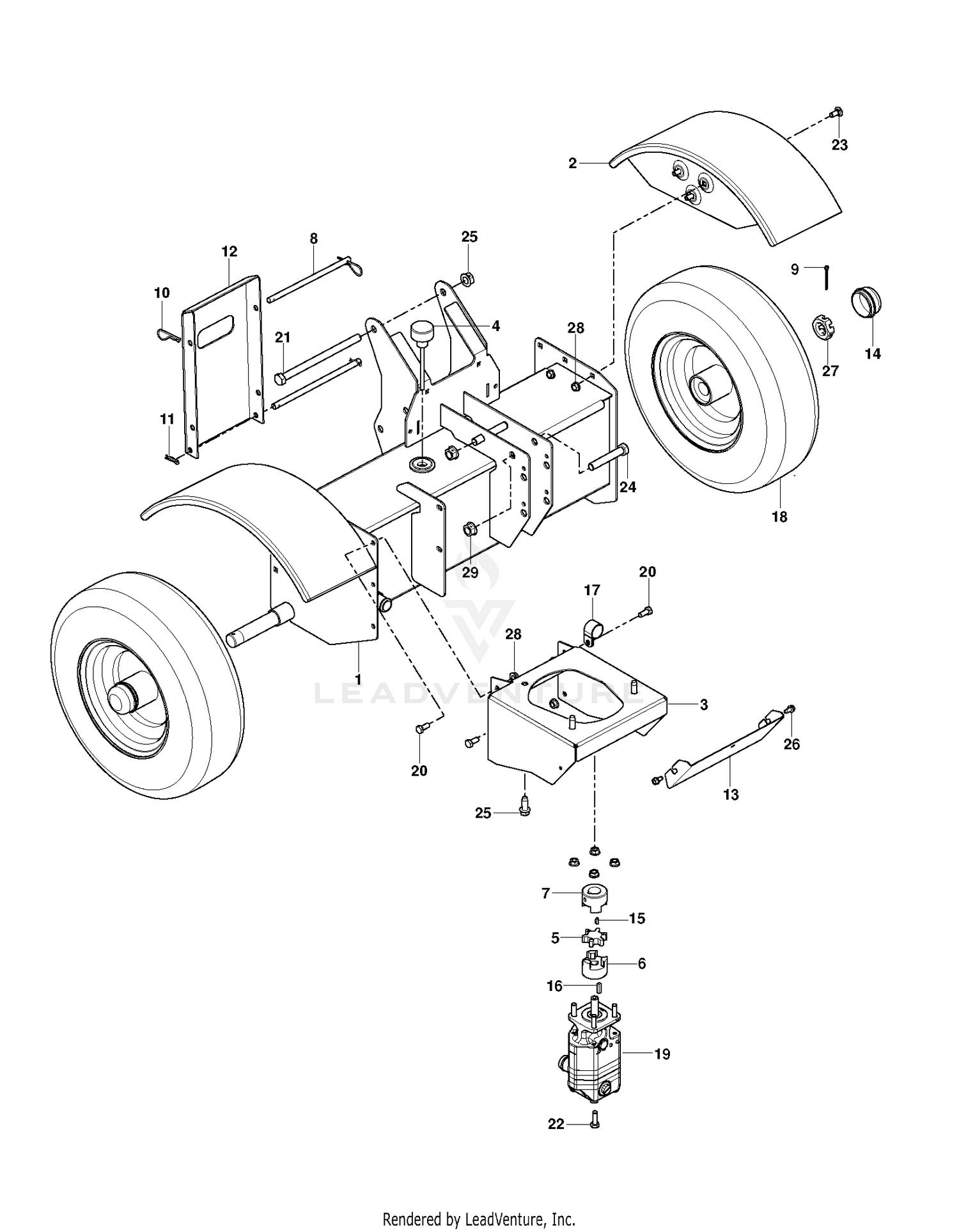 HYDRAULIC FRAME