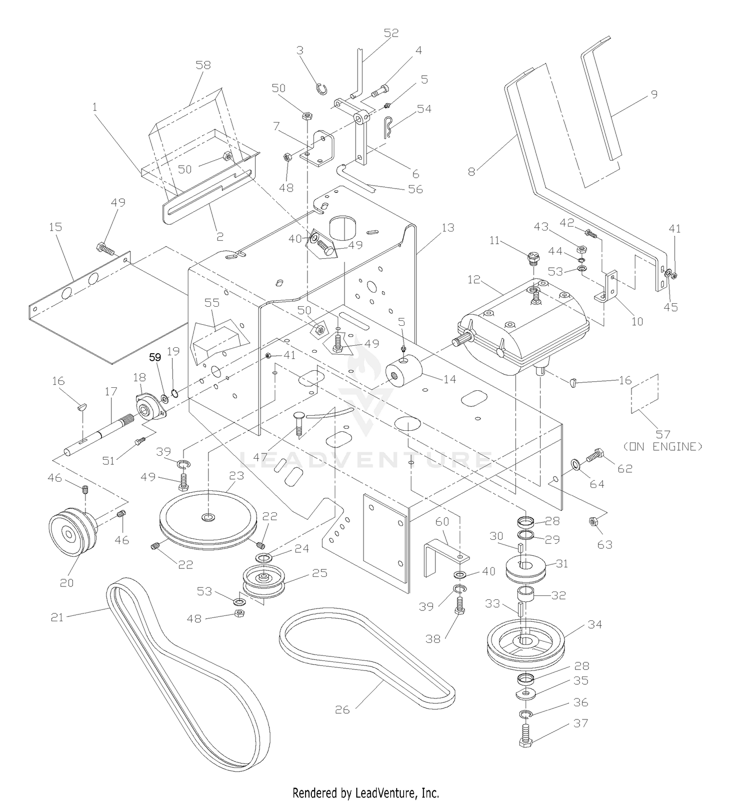 Transmission & Shifter Assembly