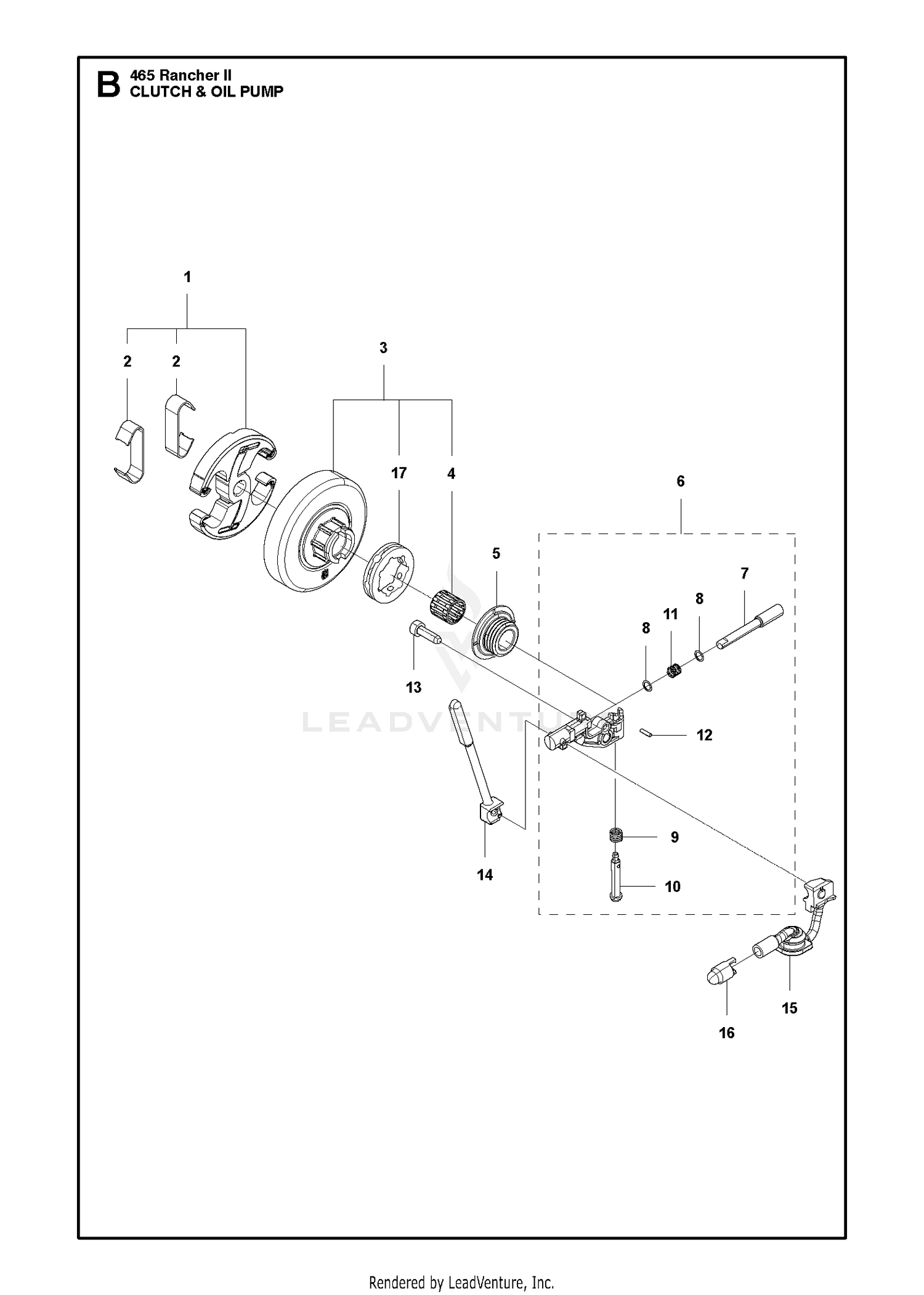 CLUTCH & OIL PUMP
